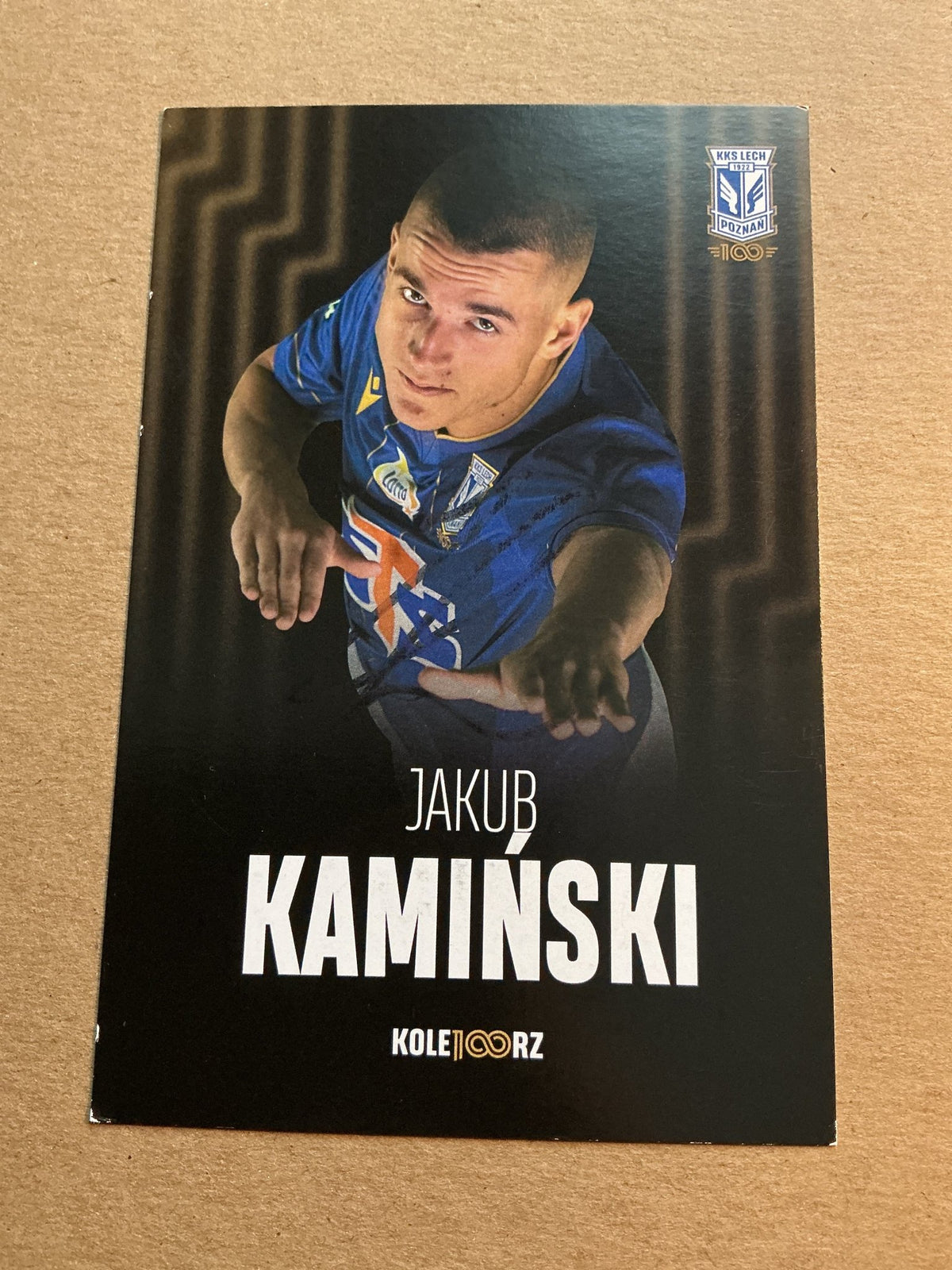 Jakub Kamiński, Poland 🇵🇱 Lech Poznán 2021/22 hand signed - Autographs-World