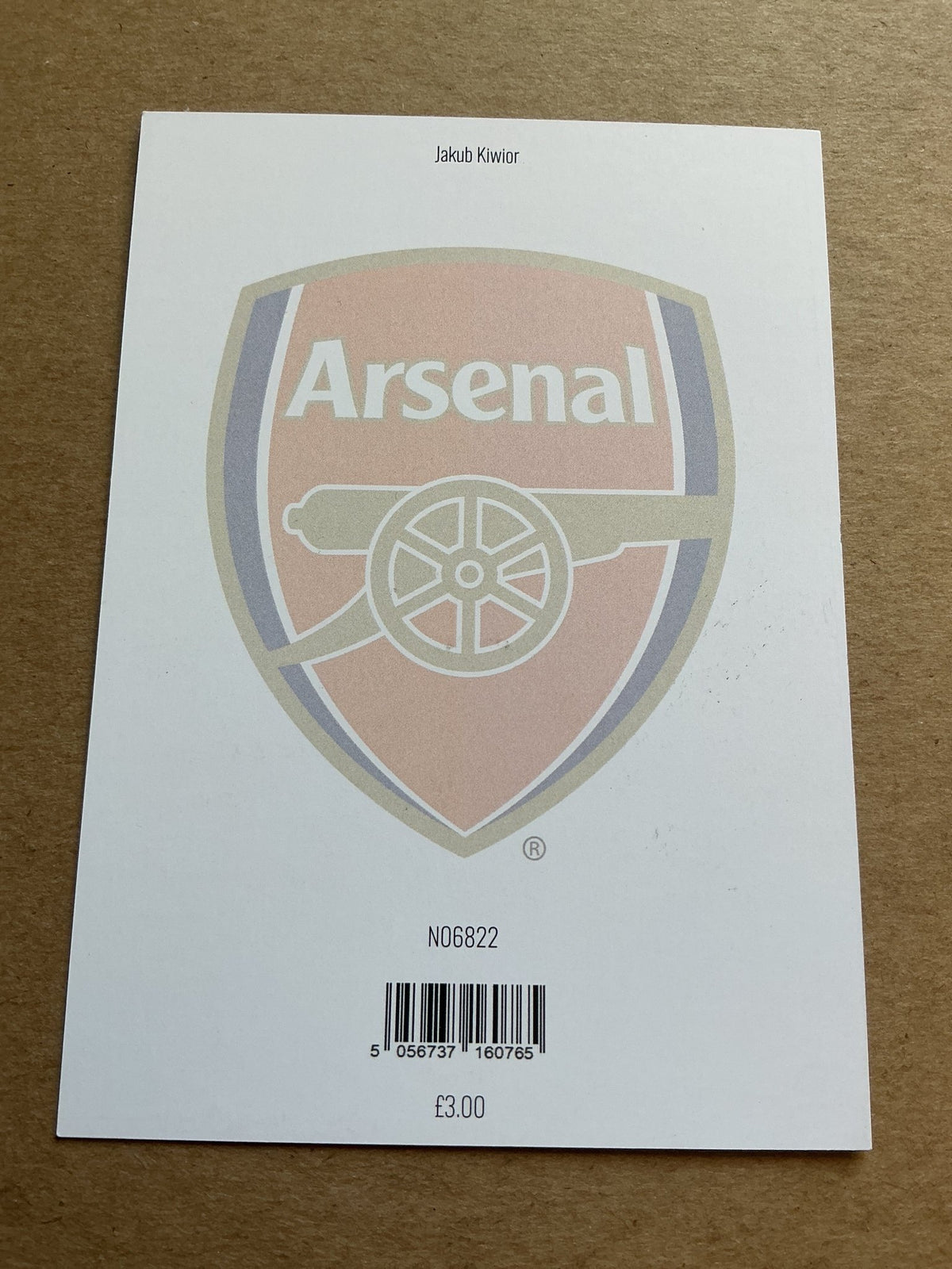 Jakub Kiwior, Poland 🇵🇱 Arsenal FC 2024/25 hand signed - Autographs-World