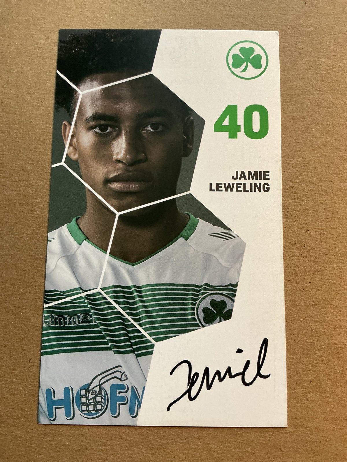 Jamie Leweling, Germany 🇩🇪 SpVgg Greuther Fürth 2019/20 hand signed - Autographs-World