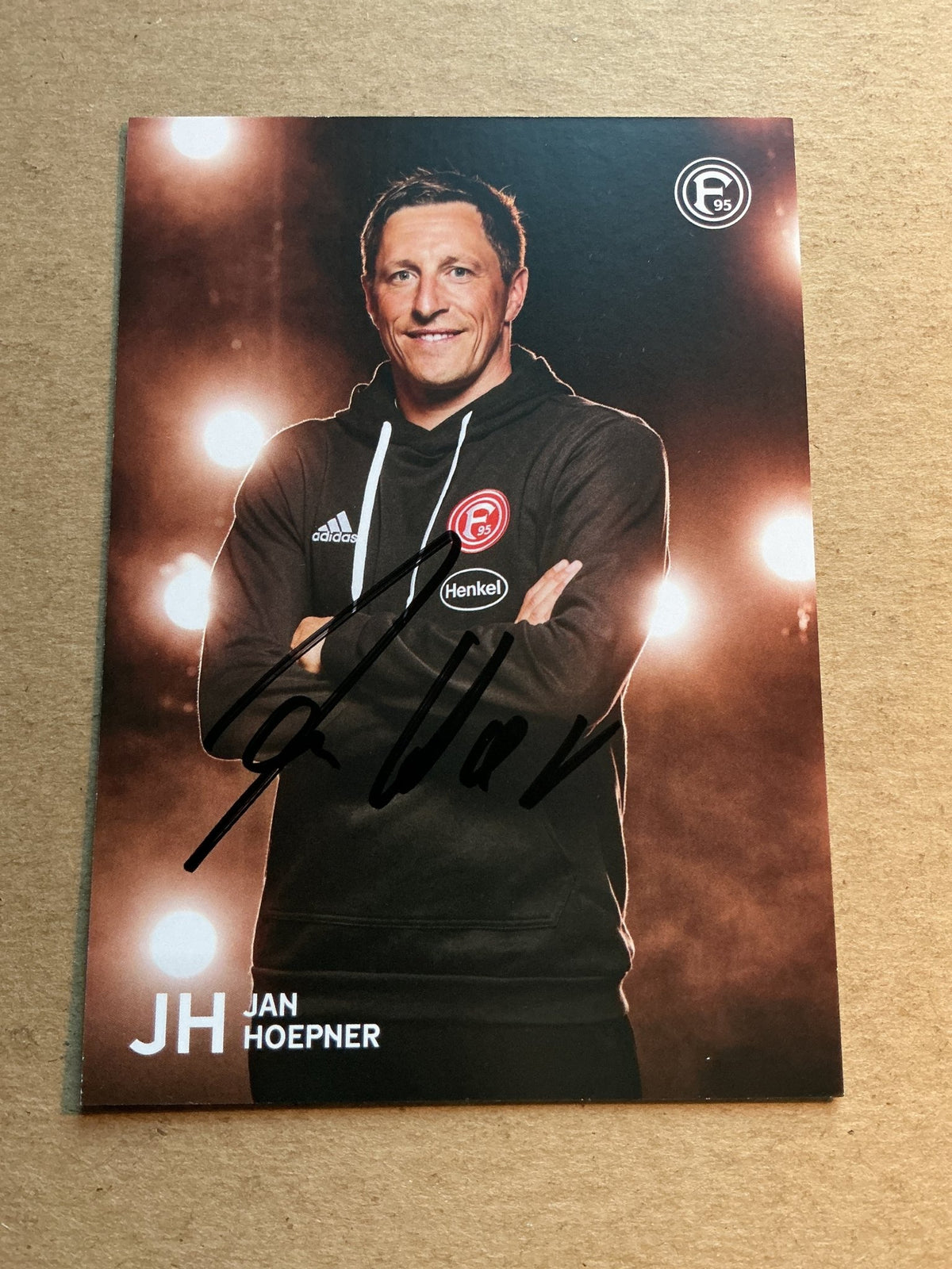 Jan Hoepner, Germany 🇩🇪 Fortuna Düsseldorf 2022/23 hand signed - Autographs-World