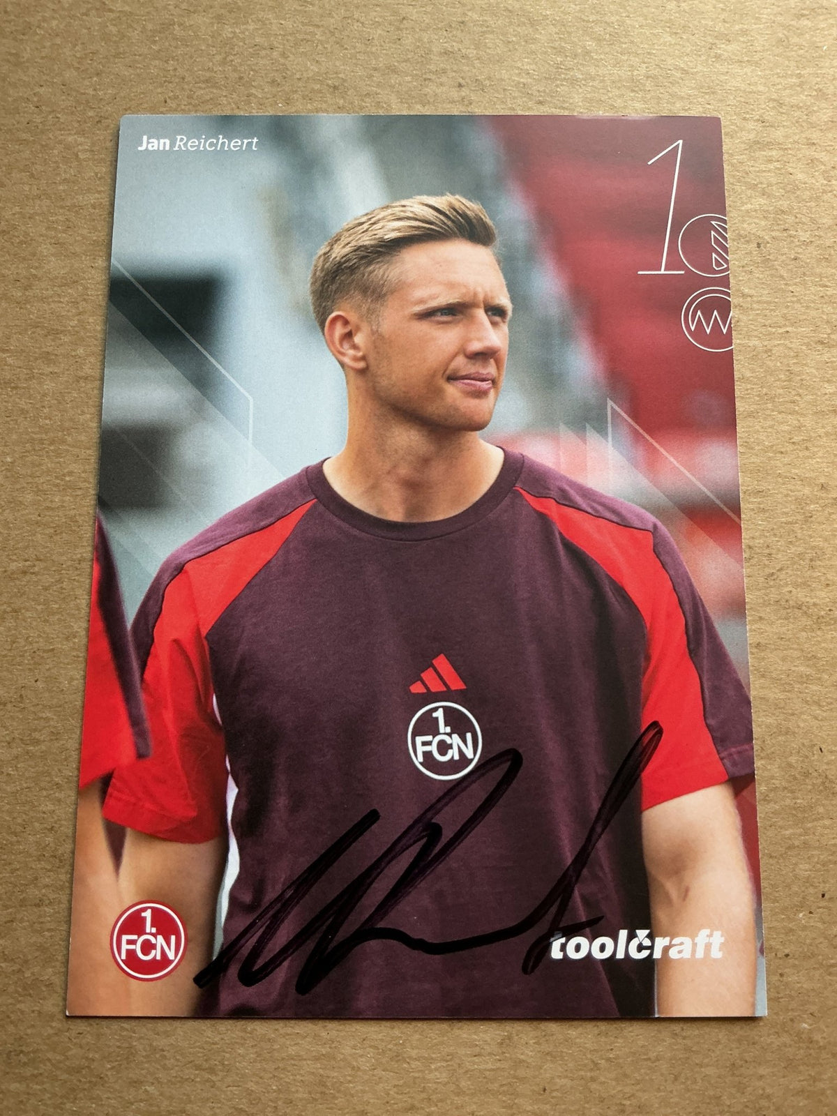 Jan Reichert, Germany 🇩🇪 1.FC Nürnberg 2025/26 hand signed - Autographs-World