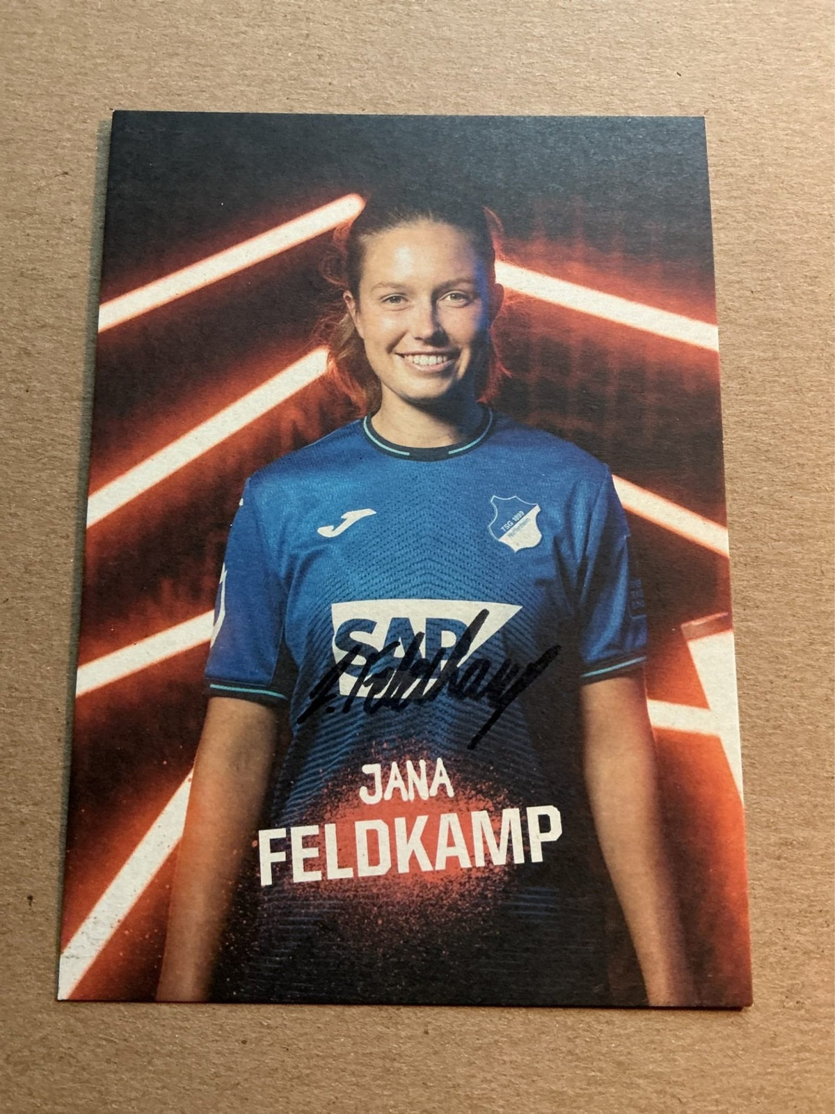 Jana Feldkamp, Germany 🇩🇪 TSG 1899 Hoffenheim 2021/22 hand signed - Autographs-World