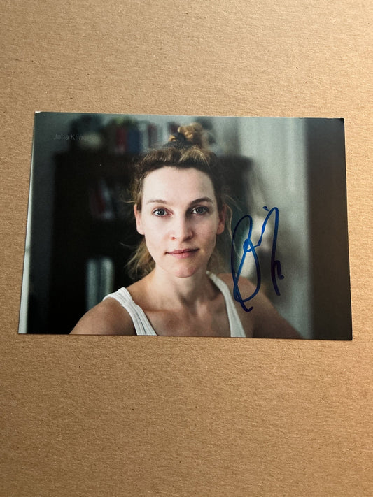 Jana Klinge, Germany 🇩🇪 Actress 2024 hand signed - Autographs-World