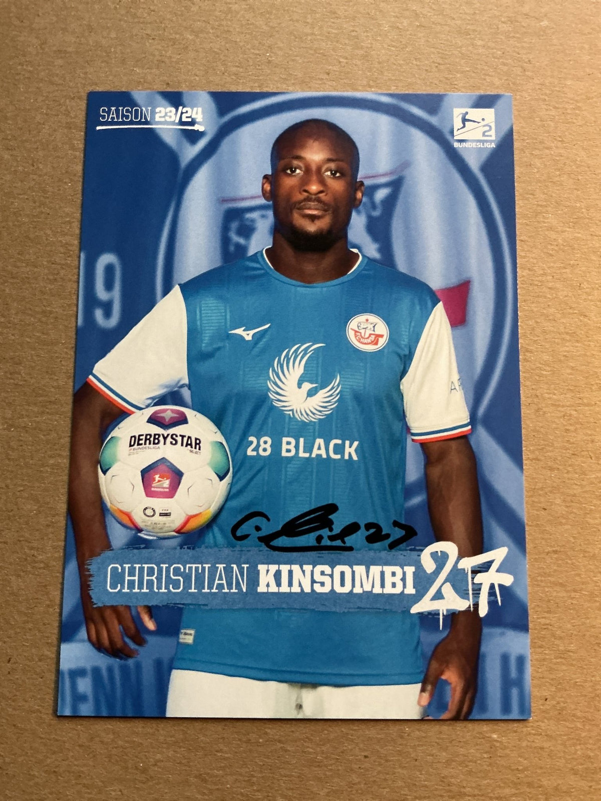 Janik Bachmann, Germany 🇩🇪 Hansa Rostock 2023/24 hand signed - Autographs-World