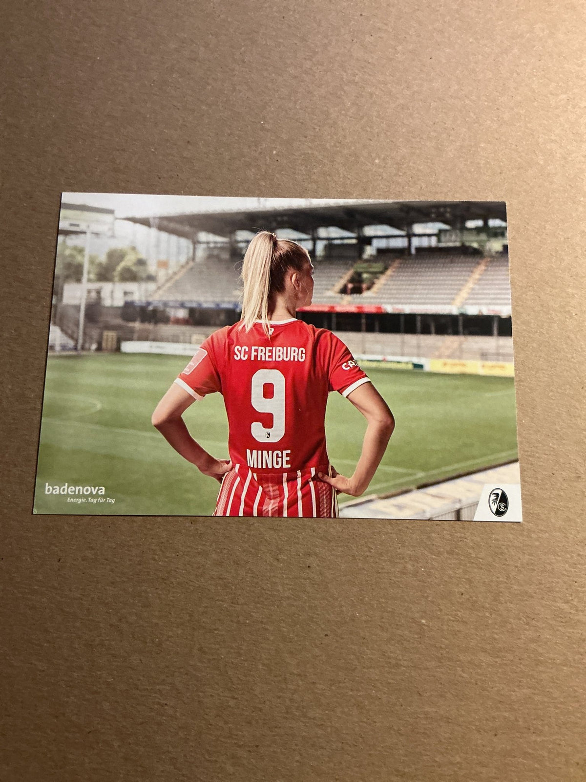 Janina Minge, Germany 🇩🇪 SC Freiburg 2022/23 hand signed - Autographs-World
