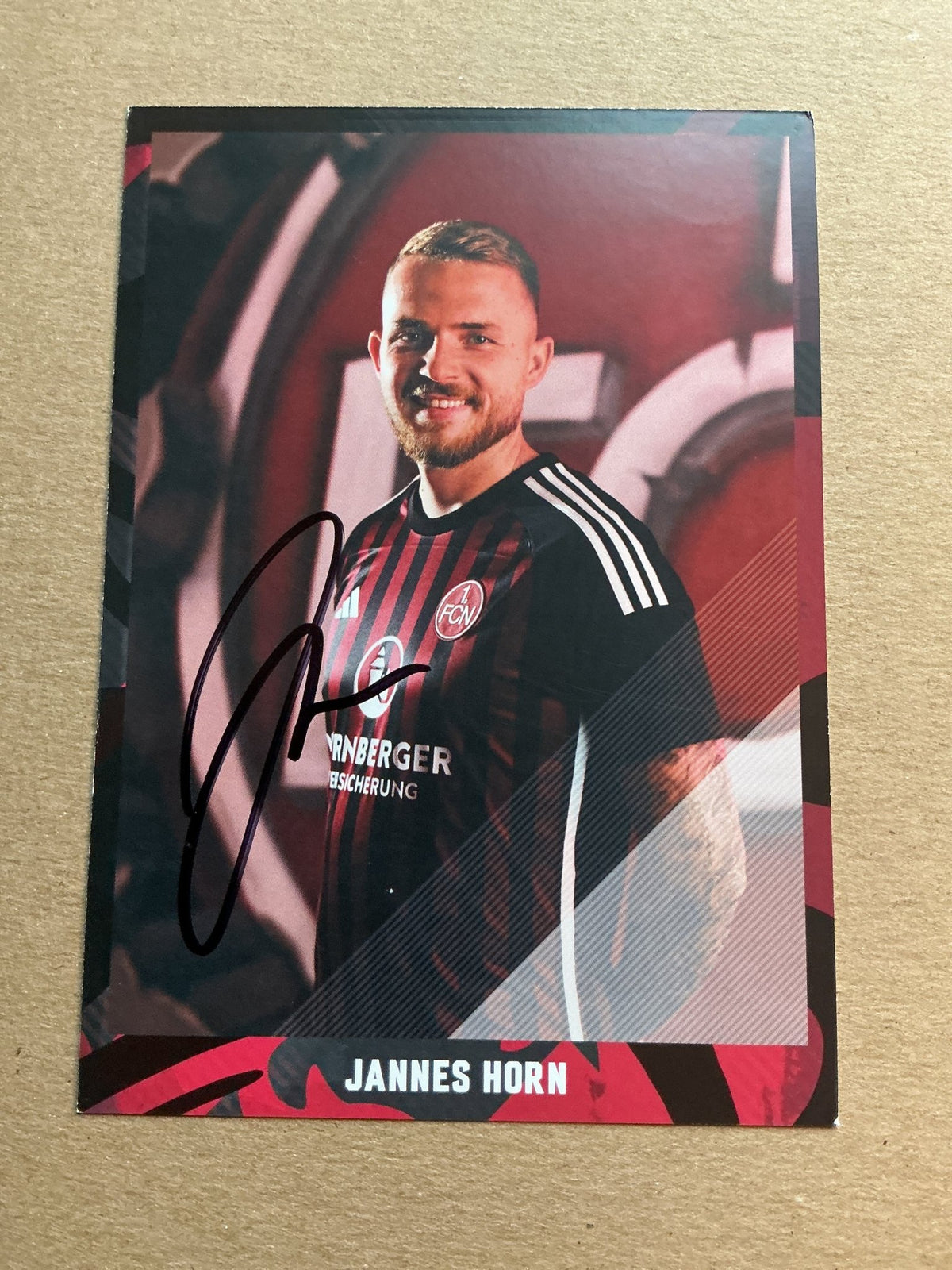 Jannes Horn, Germany 🇩🇪 1.FC Nürnberg 2023/24 hand signed - Autographs-World