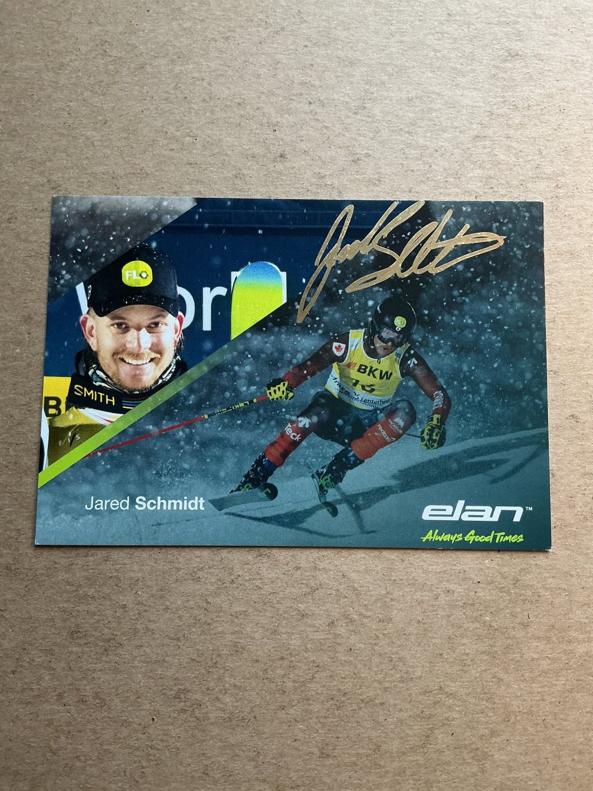 Jared Schmidt, Canada 🇨🇦 Freestyle Winter 2022/23 hand signed - Autographs-World