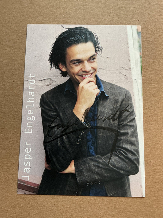 Jasper Engelhardt, Germany 🇩🇪 Actor 2024 hand signed - Autographs-World
