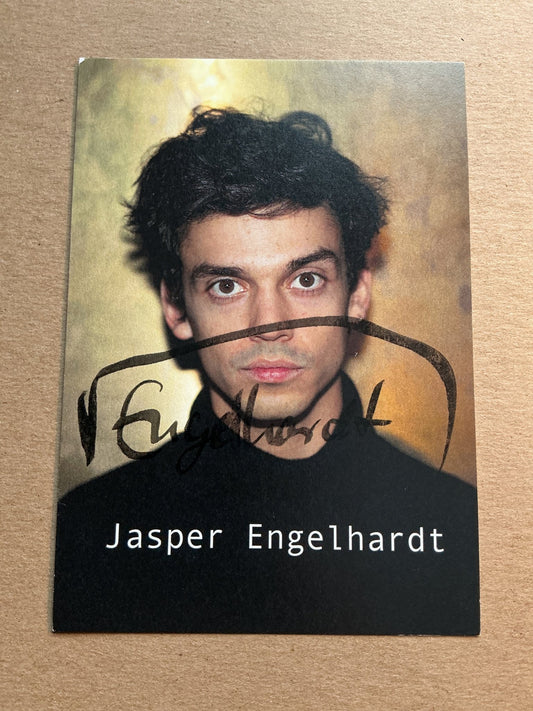 Jasper Engelhardt, Germany 🇩🇪 Actor 2024 hand signed - Autographs-World