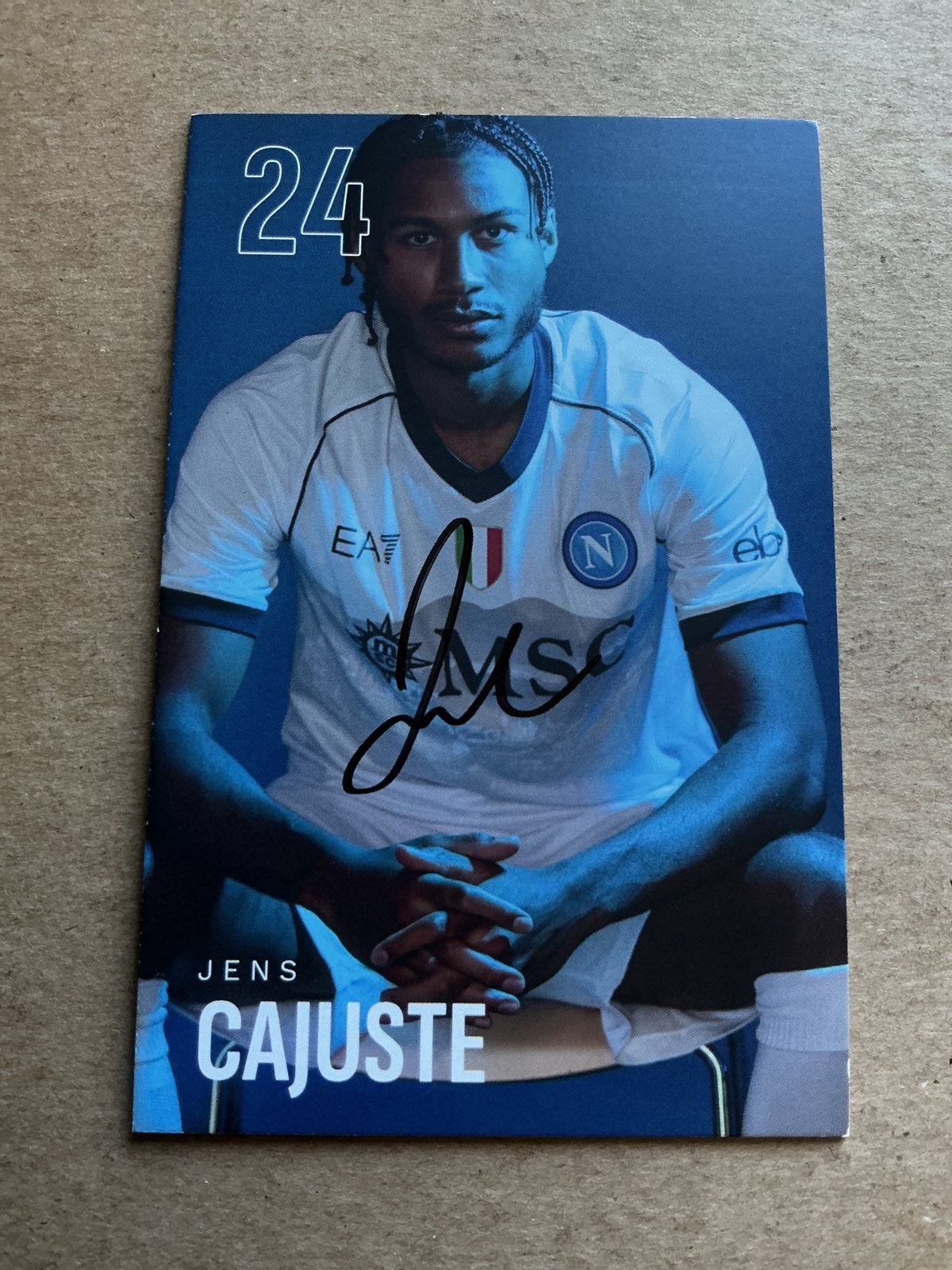 Jens Cajuste, Sweden 🇸🇪 SSC Napoli 2023/24 hand signed - Autographs-World