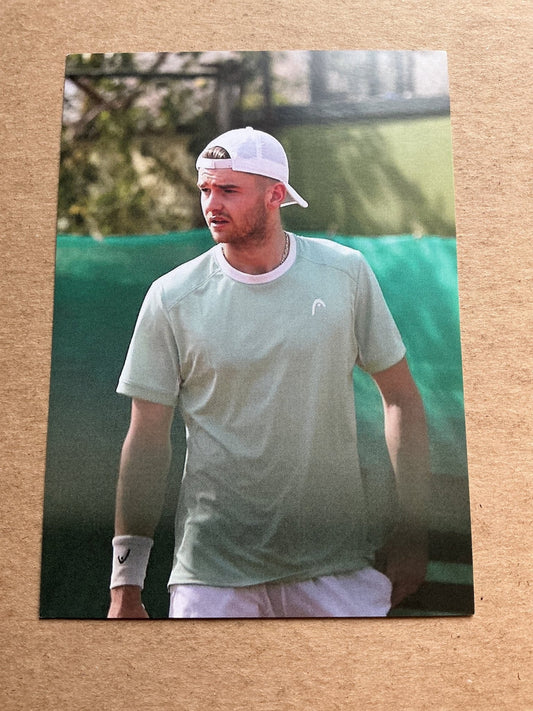 Jerome Kym, Switzerland 🇨🇭 Tennis Sports 2025 hand signed - Autographs-World