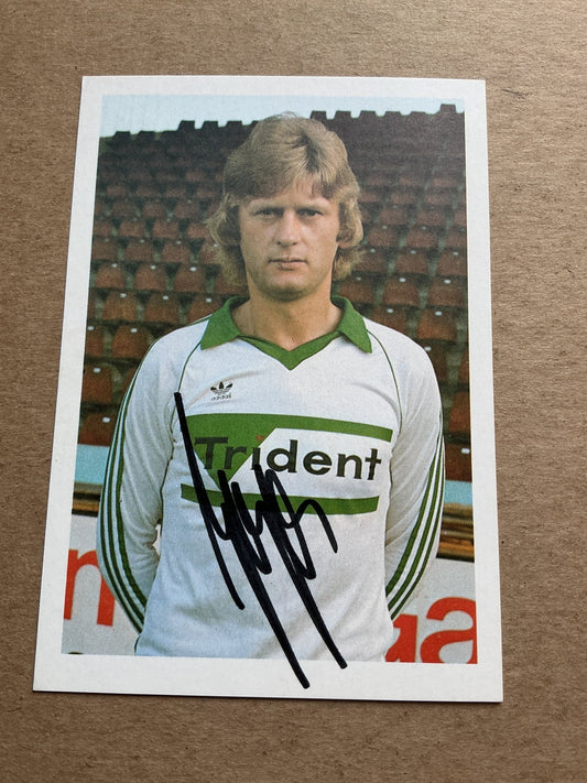 Jerzy Gorgon, Poland 🇵🇱 FC St. Gallen 1982/83 hand signed - Autographs-World