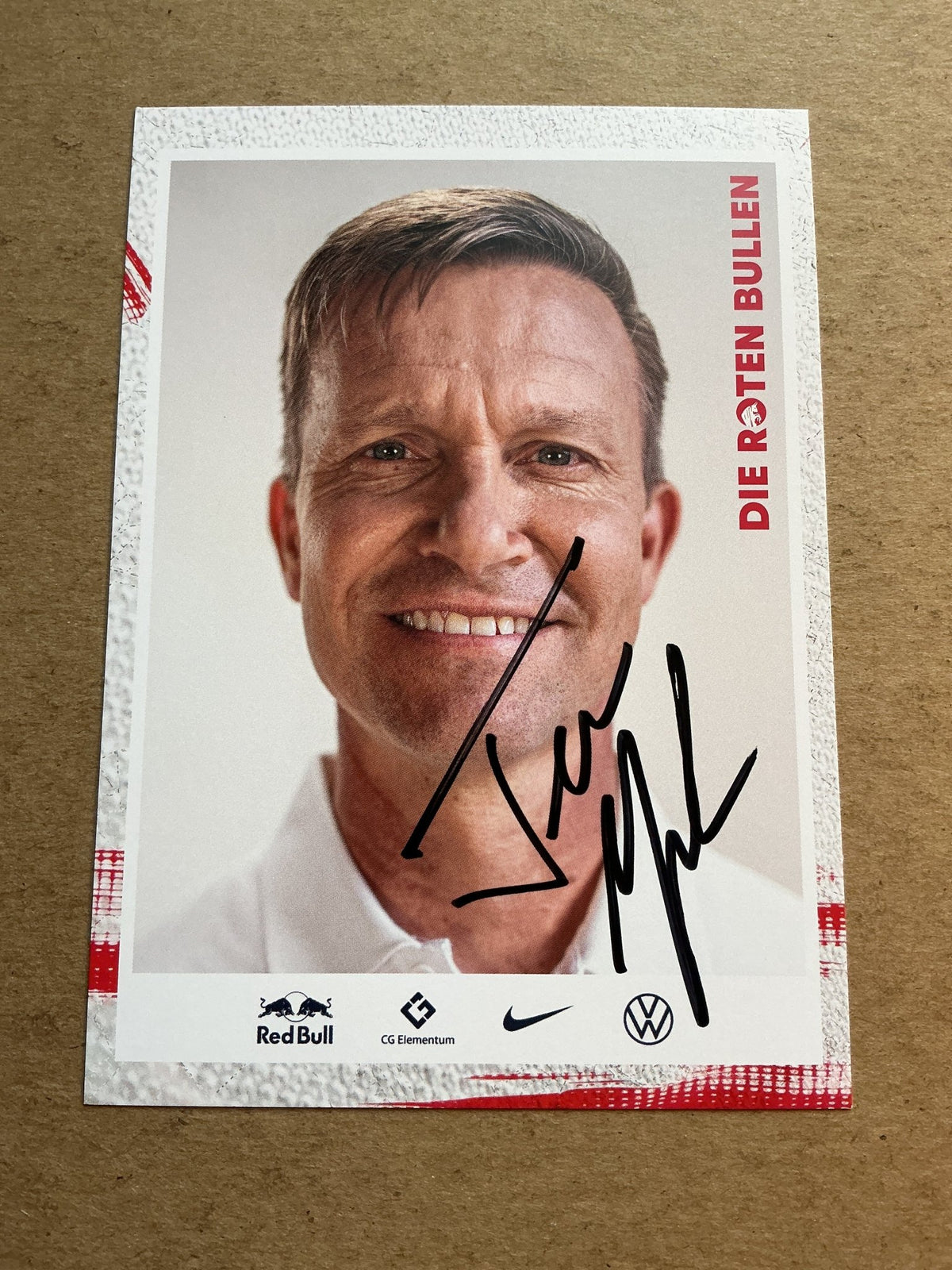 Jesse Marsch, USA 🇺🇸 RB Leipzig 2021/22 hand signed - Autographs-World