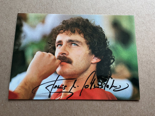 Jesus Maria Satrustegui, Spain 🇪🇸 Real Sociedad 1982/83 hand signed - Autographs-World