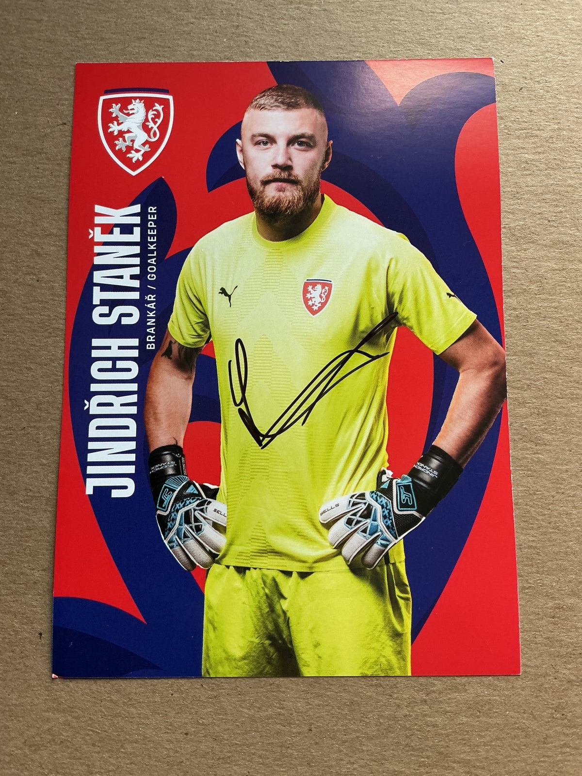 Jindřich Staněk, Czech Republic 🇨🇿 2023 Viktoria Plzeň hand signed - Autographs-World