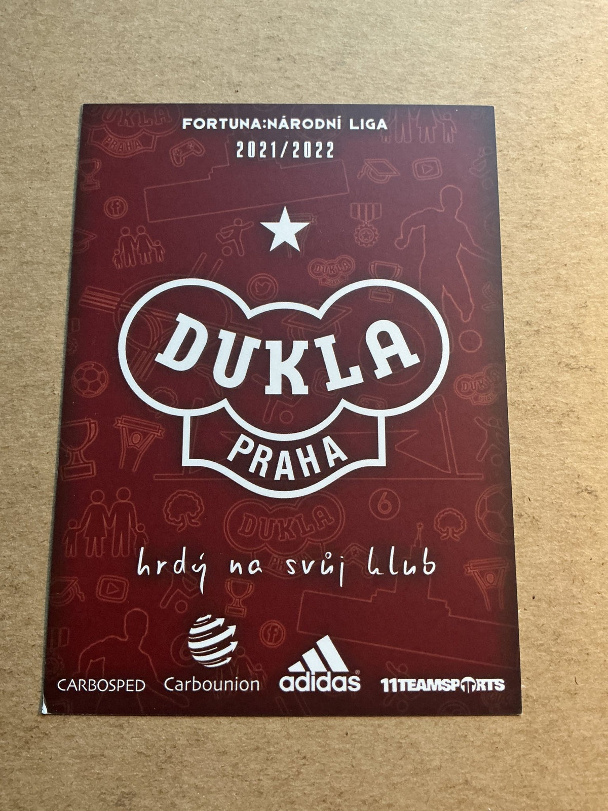 Jiři Piroch, Czech Republic 🇨🇿 FK Dukla Prague 2021/22 hand signed - Autographs-World