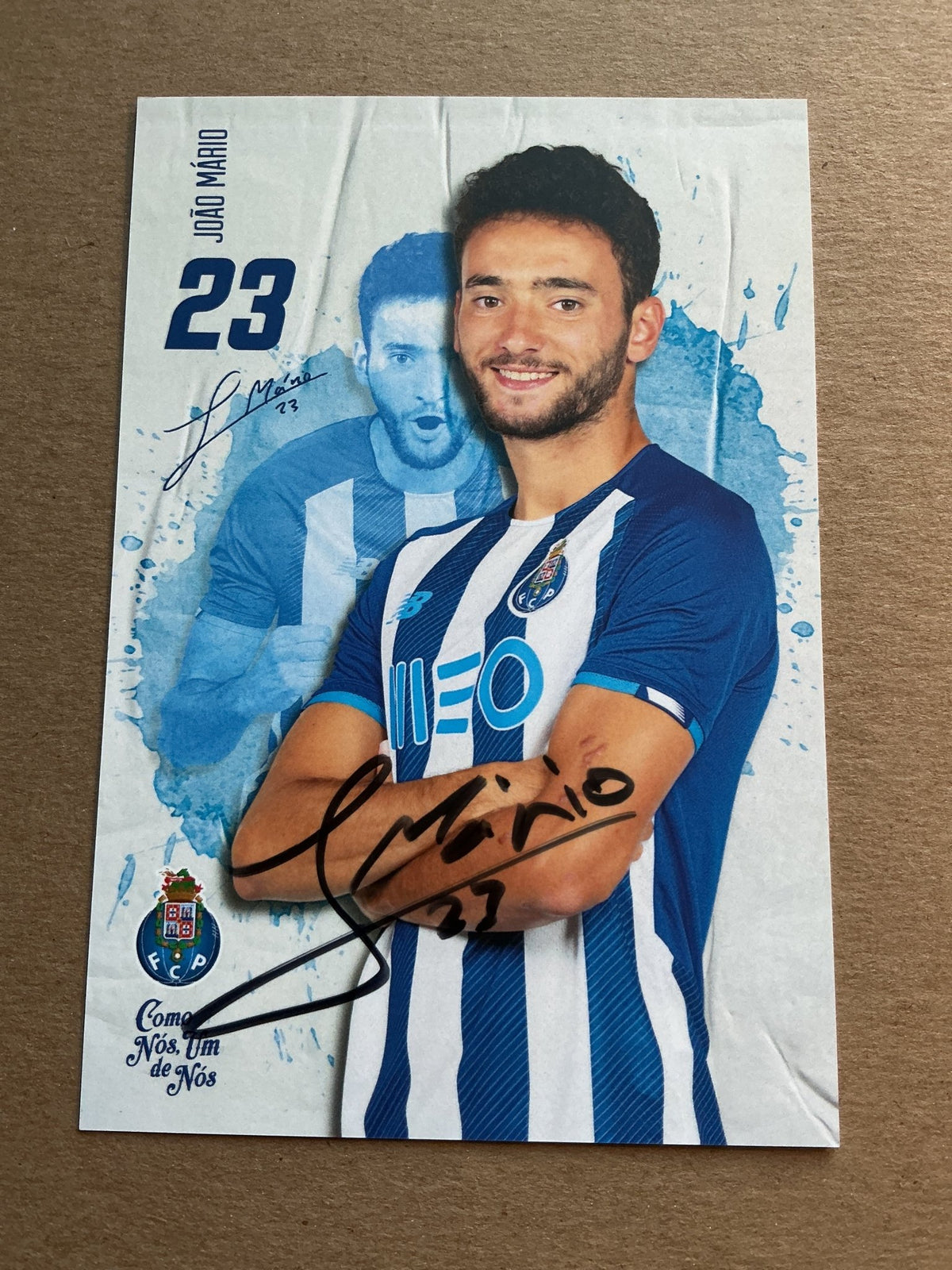 João Mário, Portugal 🇵🇹 FC Porto 2021/22 hand signed - Autographs-World
