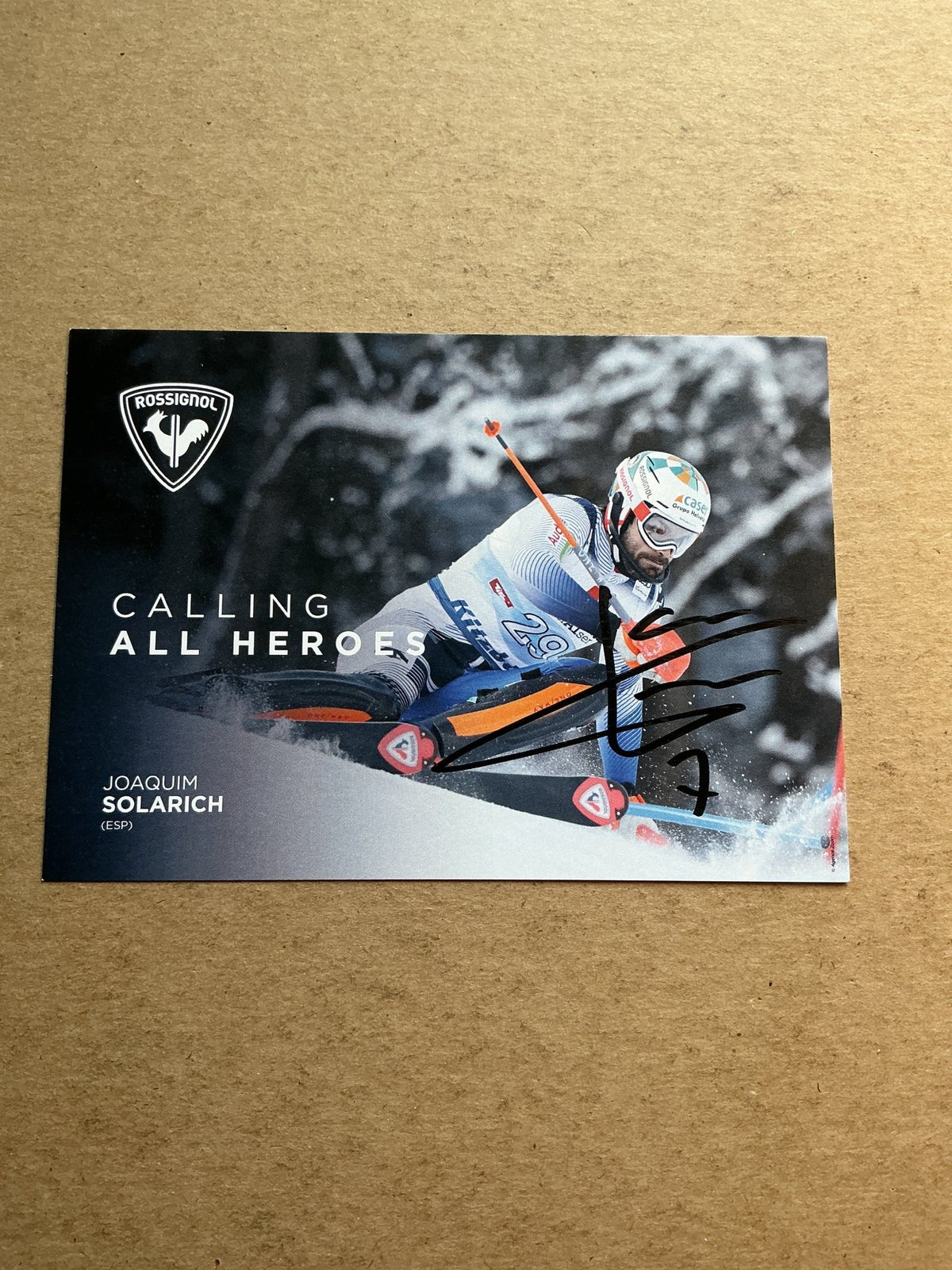 Joaquim Solarich, Spain 🇪🇸 Alpine Winter 2025/26 hand signed - Autographs-World