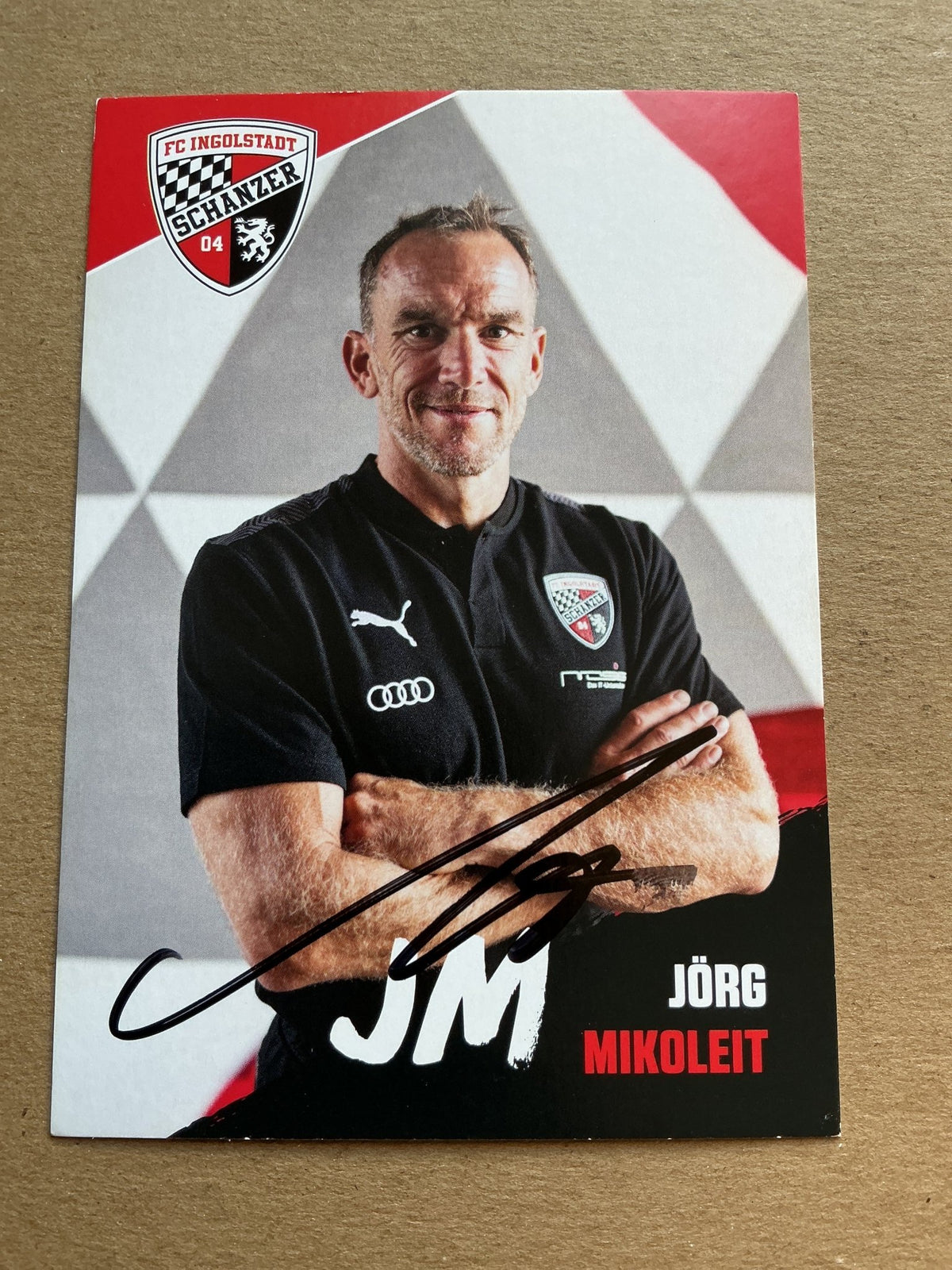 Jörg Mikoleit, Germany 🇩🇪 FC Ingolstadt 04 2020/21 hand signed - Autographs-World