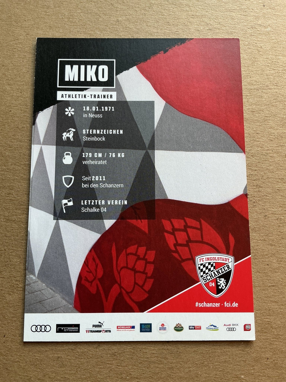 Jörg Mikoleit, Germany 🇩🇪 FC Ingolstadt 04 2020/21 hand signed - Autographs-World