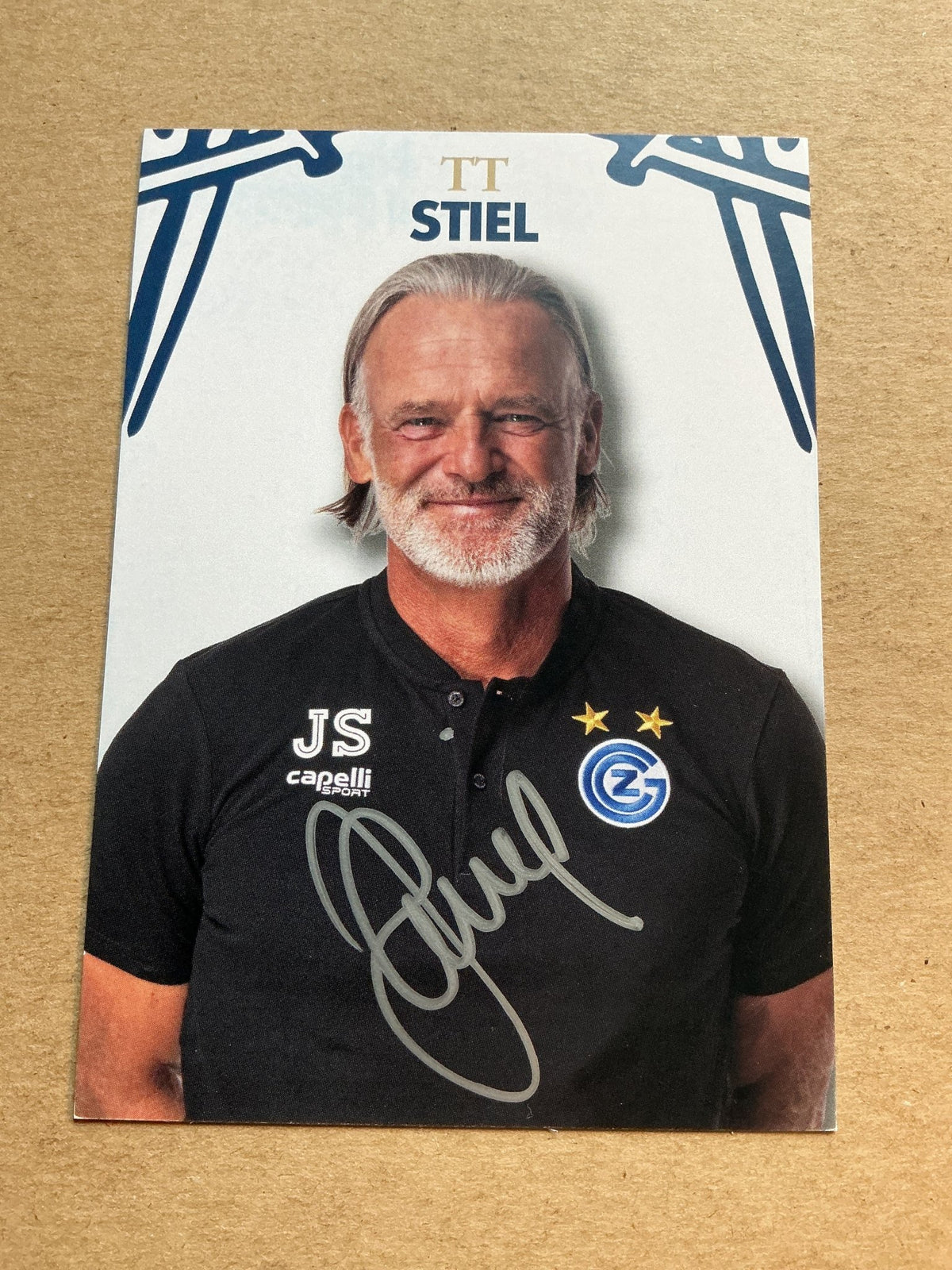 Jörg Stiel, Switzerland 🇨🇭 Grasshopper Club Zürich 2023/24 hand signed - Autographs-World