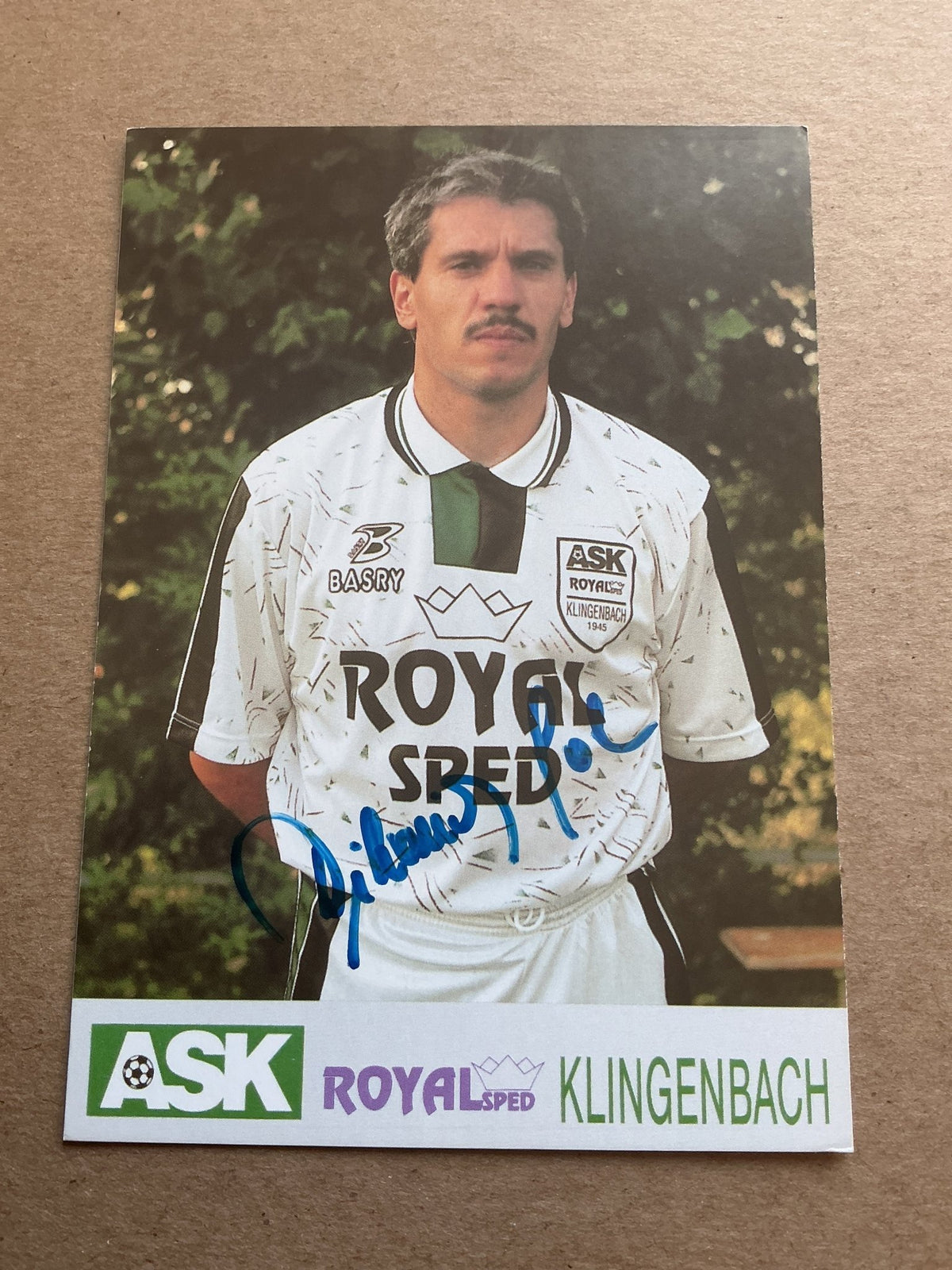 Johann Dihanich, Austria 🇦🇹 ASKÖ Klingenbach 1992/93 hand signed - Autographs-World
