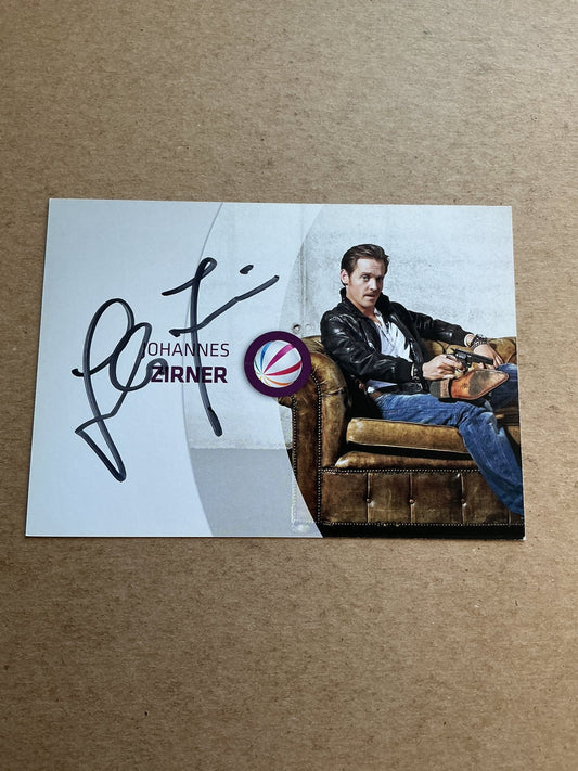Johannes Zirner, Germany 🇩🇪 Actor 2025 hand signed - Autographs-World