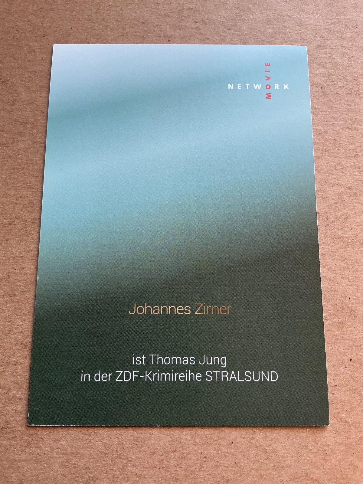Johannes Zirner, Germany 🇩🇪 Actor 2025 hand signed - Autographs-World