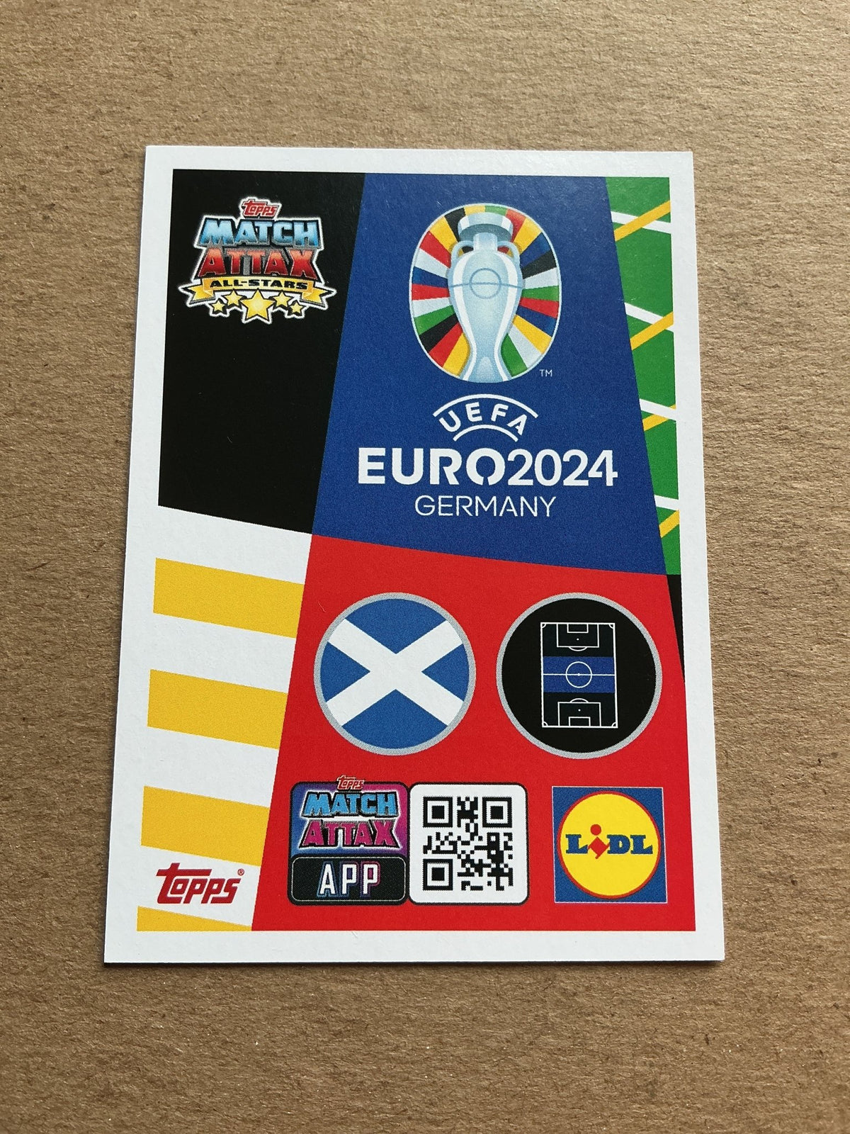 John McGinn, Scotland 🏴󠁧󠁢󠁳󠁣󠁴󠁿 UEFA Euro 2024 Topps hand signed - Autographs-World
