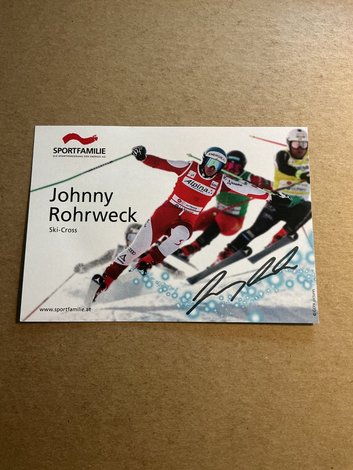 Johnny Rohrweck, Austria 🇦🇹 Freestyle Winter Sports 2024/25 hand signed - Autographs-World