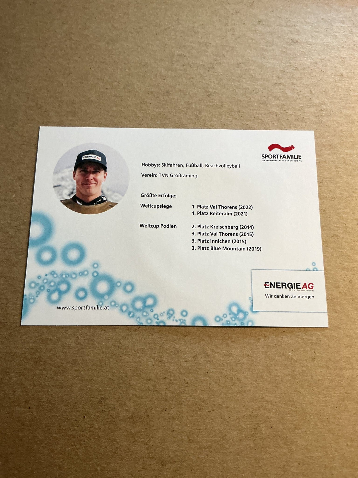 Johnny Rohrweck, Austria 🇦🇹 Freestyle Winter Sports 2024/25 hand signed - Autographs-World