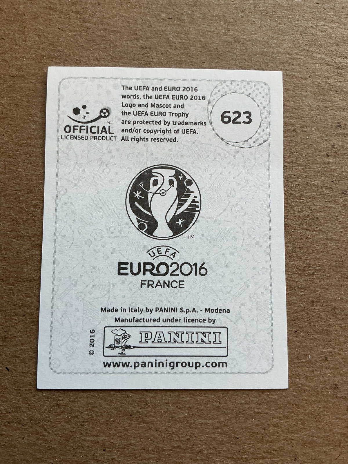 Jón Dadi Bödvarsson, Iceland 🇮🇸 UEFA Euro 2016 Panini hand signed - Autographs-World