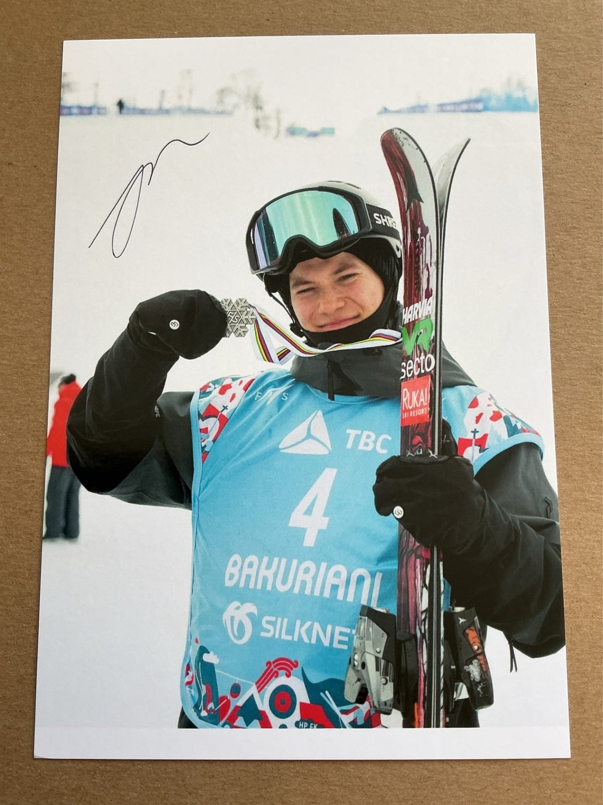 Jon Sallinen, Finland 🇫🇮 Freestyle Winter 2022/23 hand signed - Autographs-World