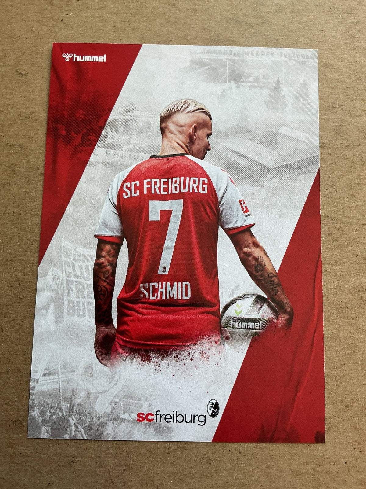 Jonathan Schmid, France 🇫🇷 SC Freiburg 2020/21 hand signed - Autographs-World