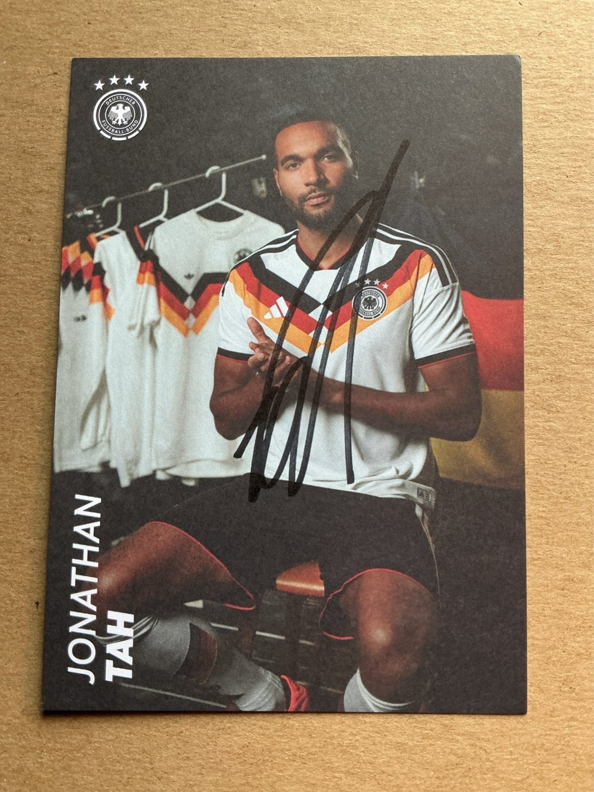 Jonathan Tah, Germany 🇩🇪 FIFA World Cup 2026 hand signed - Autographs-World