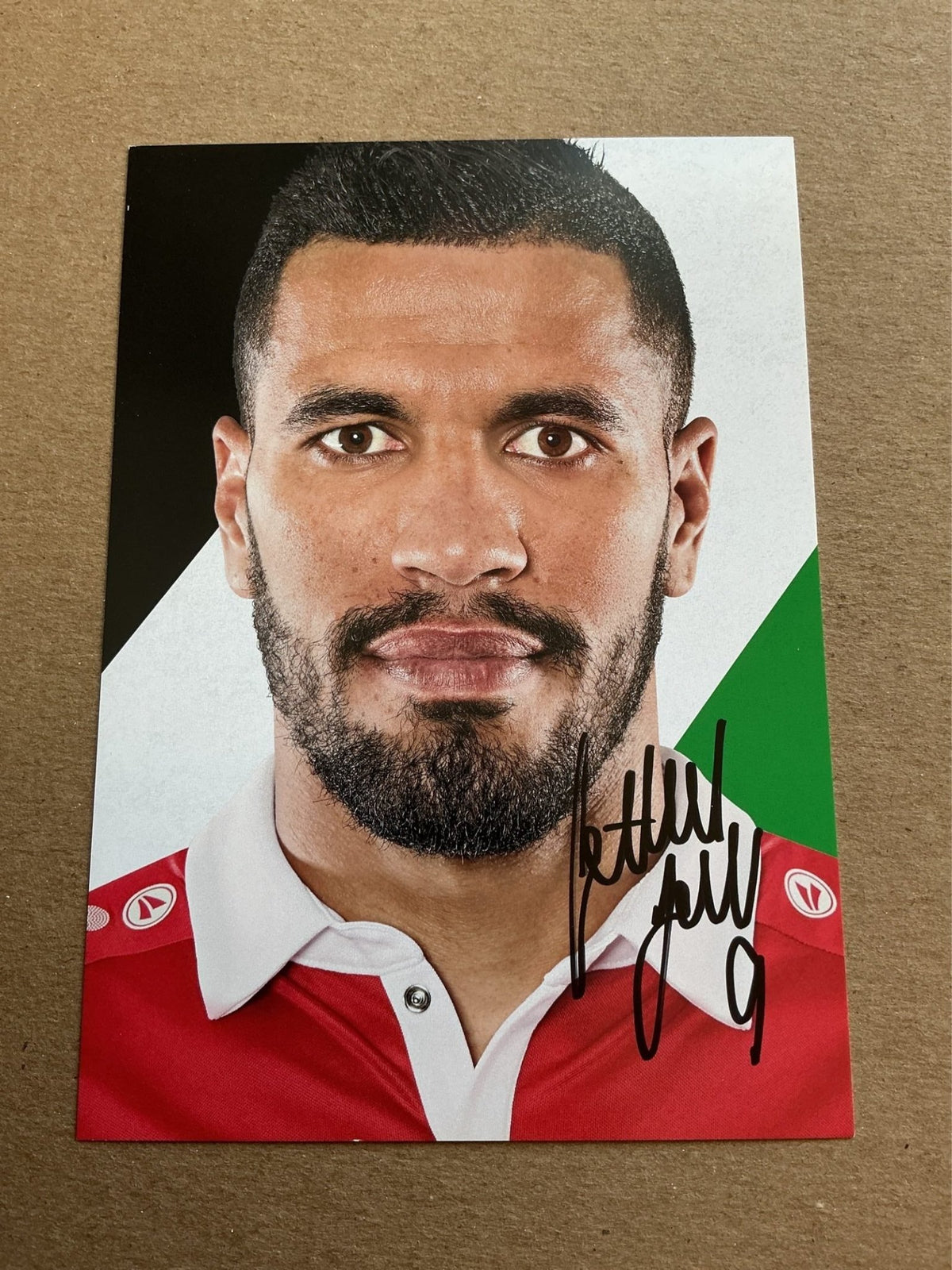 Jonathas, Brazil 🇧🇷 Hannover 96 2017/18 hand signed - Autographs-World