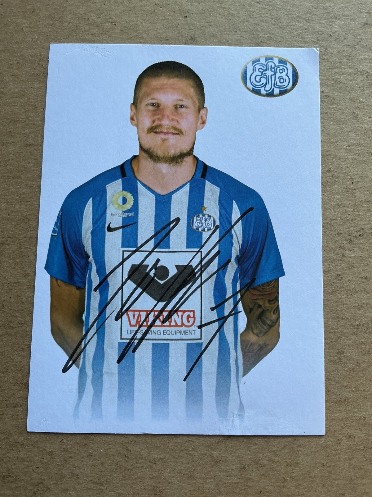 Joni Kauko, Finland 🇫🇮 Esbjerg fB 2019/20 hand signed - Autographs-World