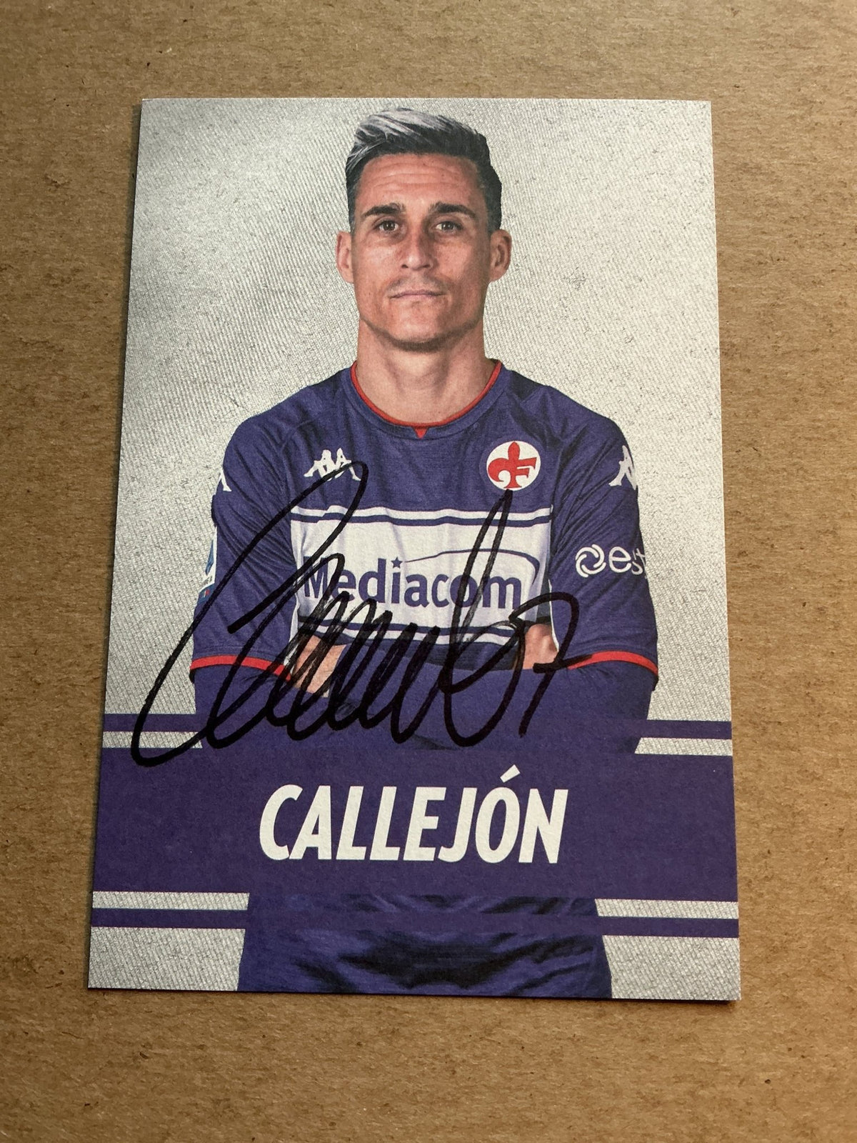 José Callejón, Spain 🇪🇸 ACF Fiorentina 2021/22 hand signed - Autographs-World