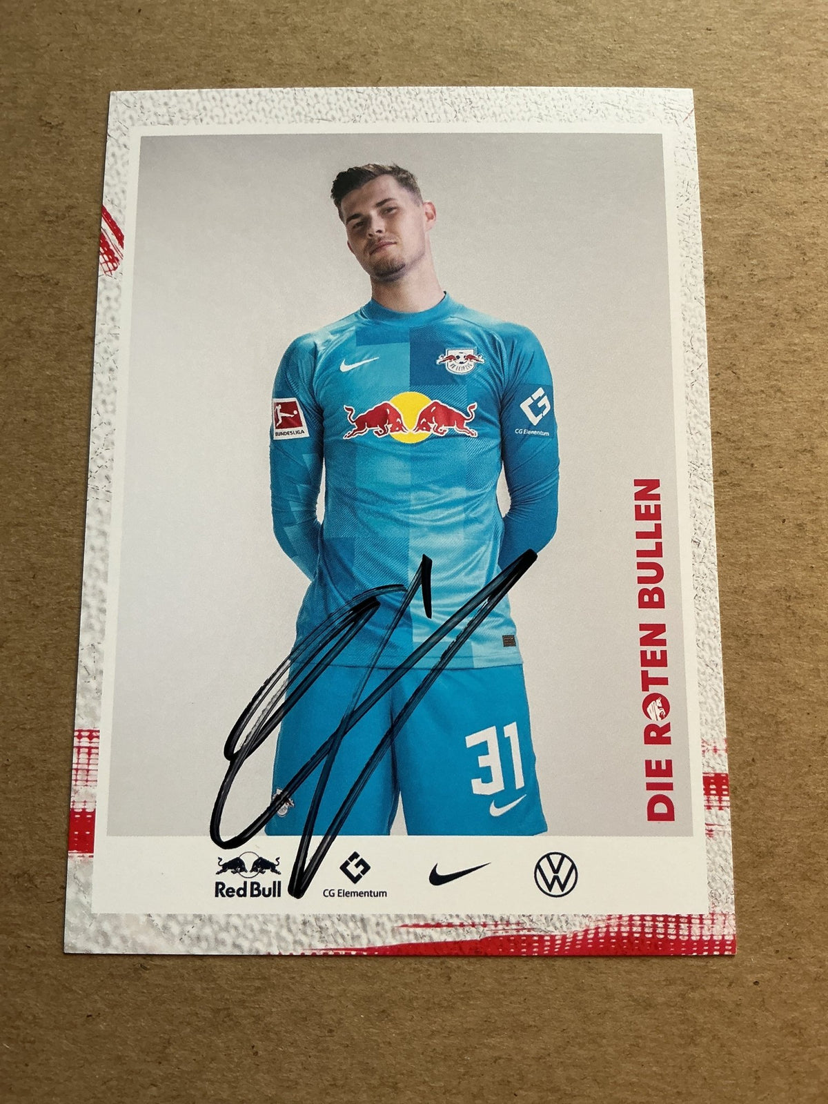 Josep Martínez, Spain 🇪🇸 RB Leipzig 2021/22 hand signed - Autographs-World