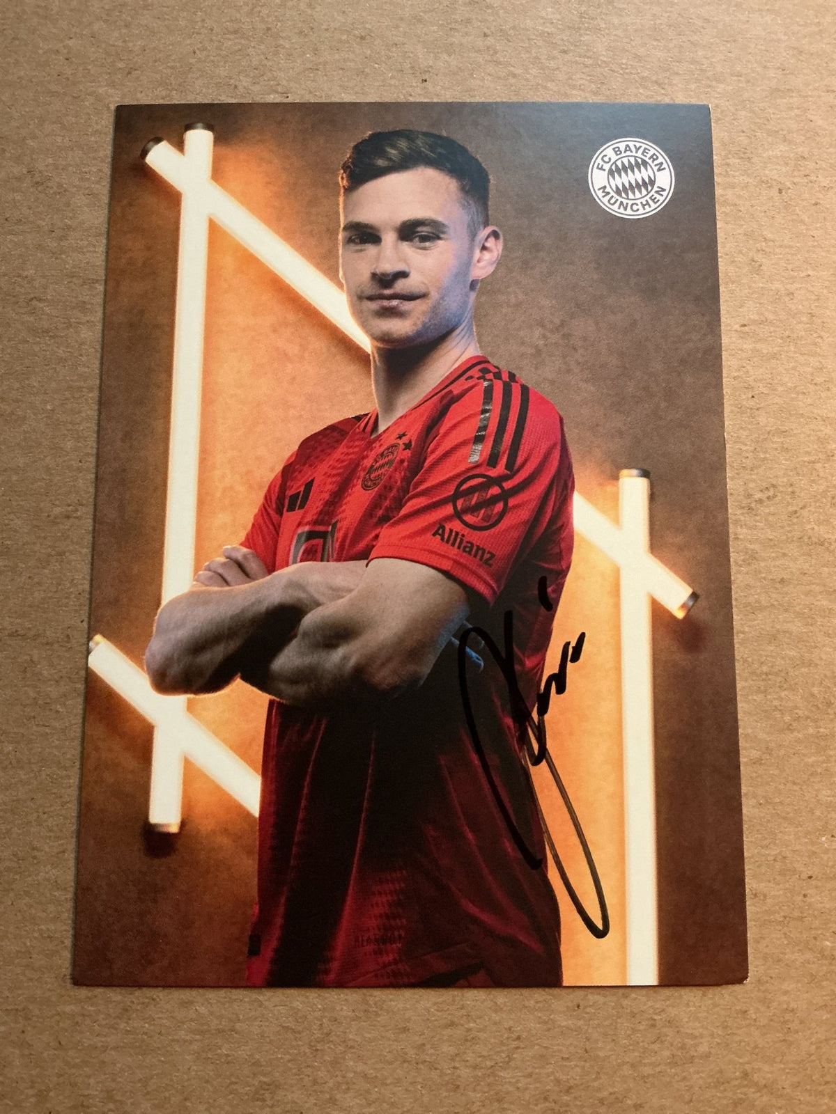 Joshua Kimmich, Germany 🇩🇪 FC Bayern München 2024/25 hand signed - Autographs-World