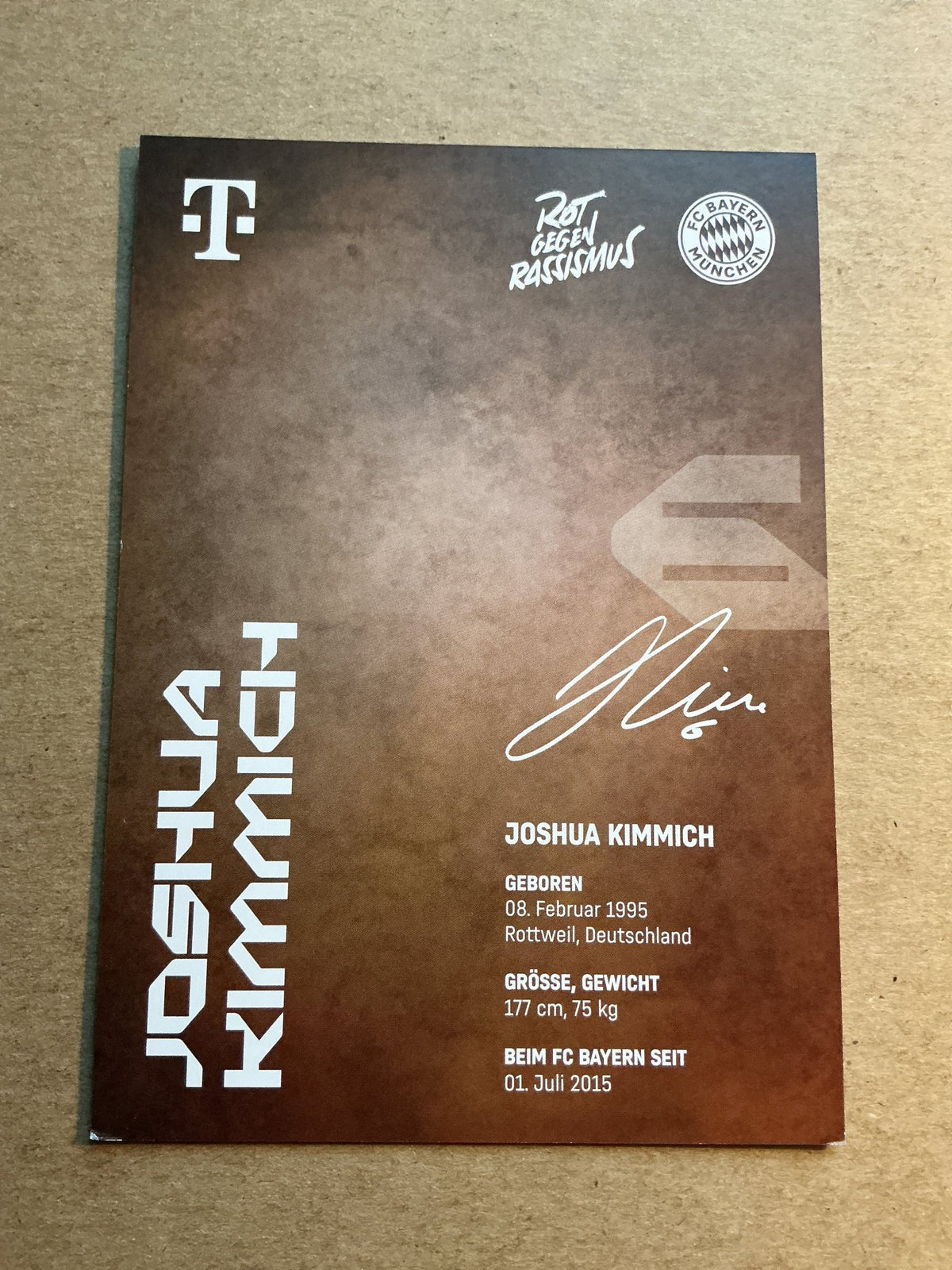 Joshua Kimmich, Germany 🇩🇪 FC Bayern München 2024/25 hand signed - Autographs-World