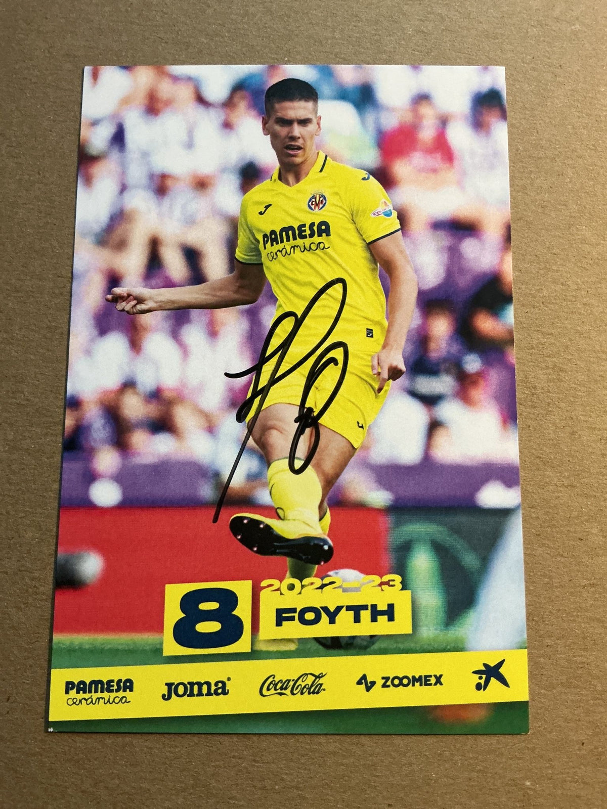 Juan Foyth, Argentina 🇦🇷 Villarreal CF 2022/23 hand signed - Autographs-World