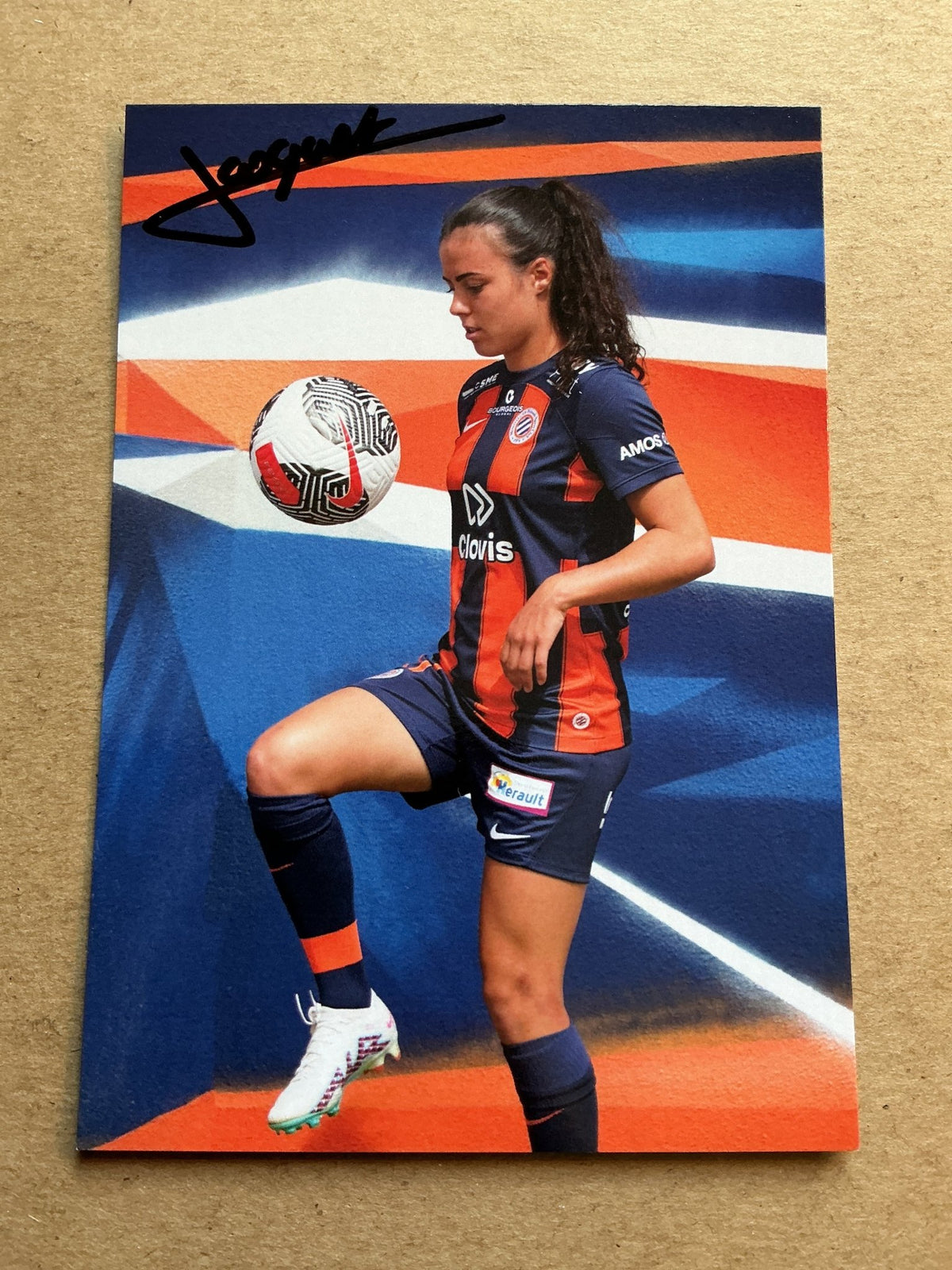Judith Coquet, France 🇫🇷 Montpellier HSC 2023/24 hand signed - Autographs-World