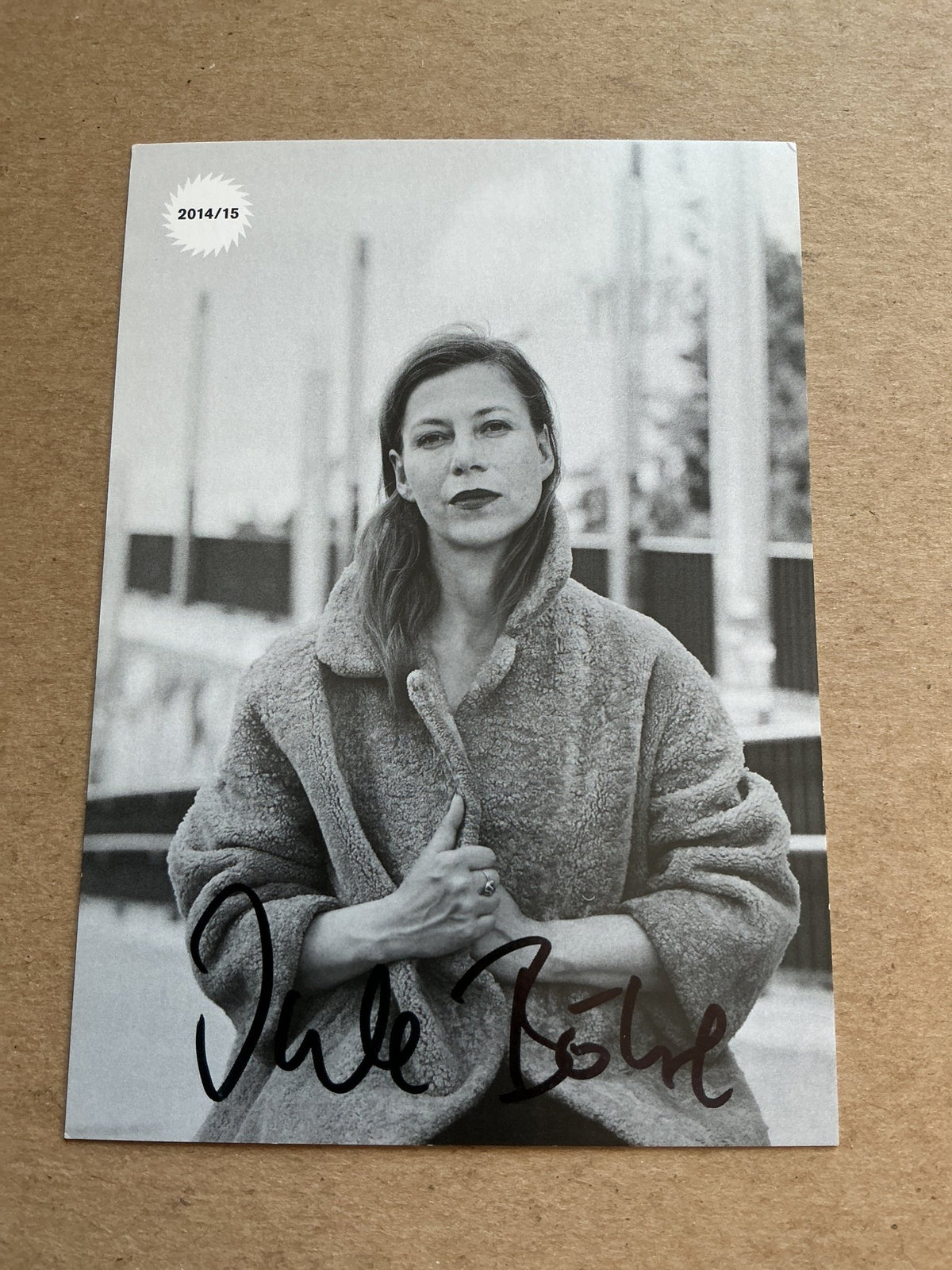 Jule Böwe, Germany 🇩🇪 Actress hand signed - Autographs-World