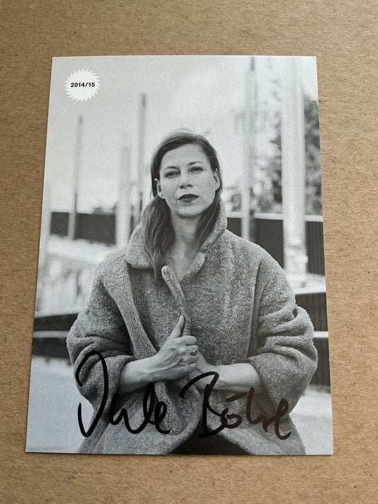 Jule Böwe, Germany 🇩🇪 Actress hand signed - Autographs-World