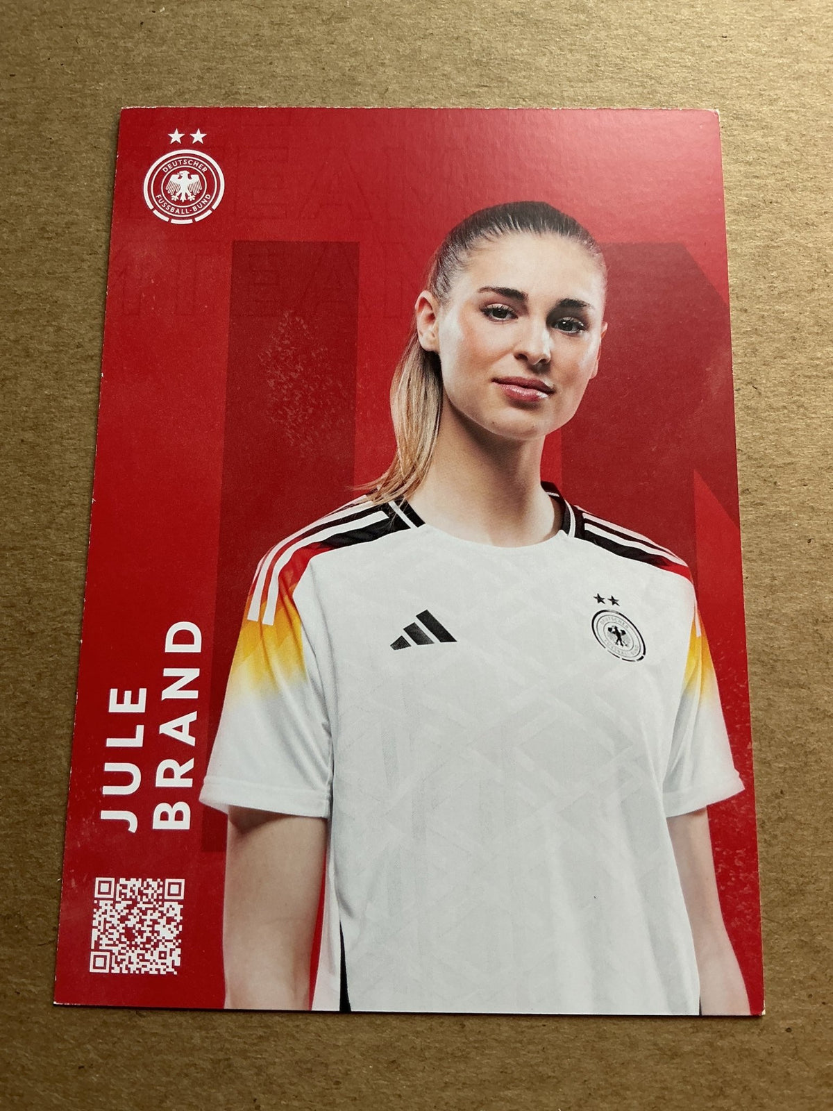 Jule Brand, Germany 🇩🇪 Summer Olympics 2024 hand signed - Autographs-World