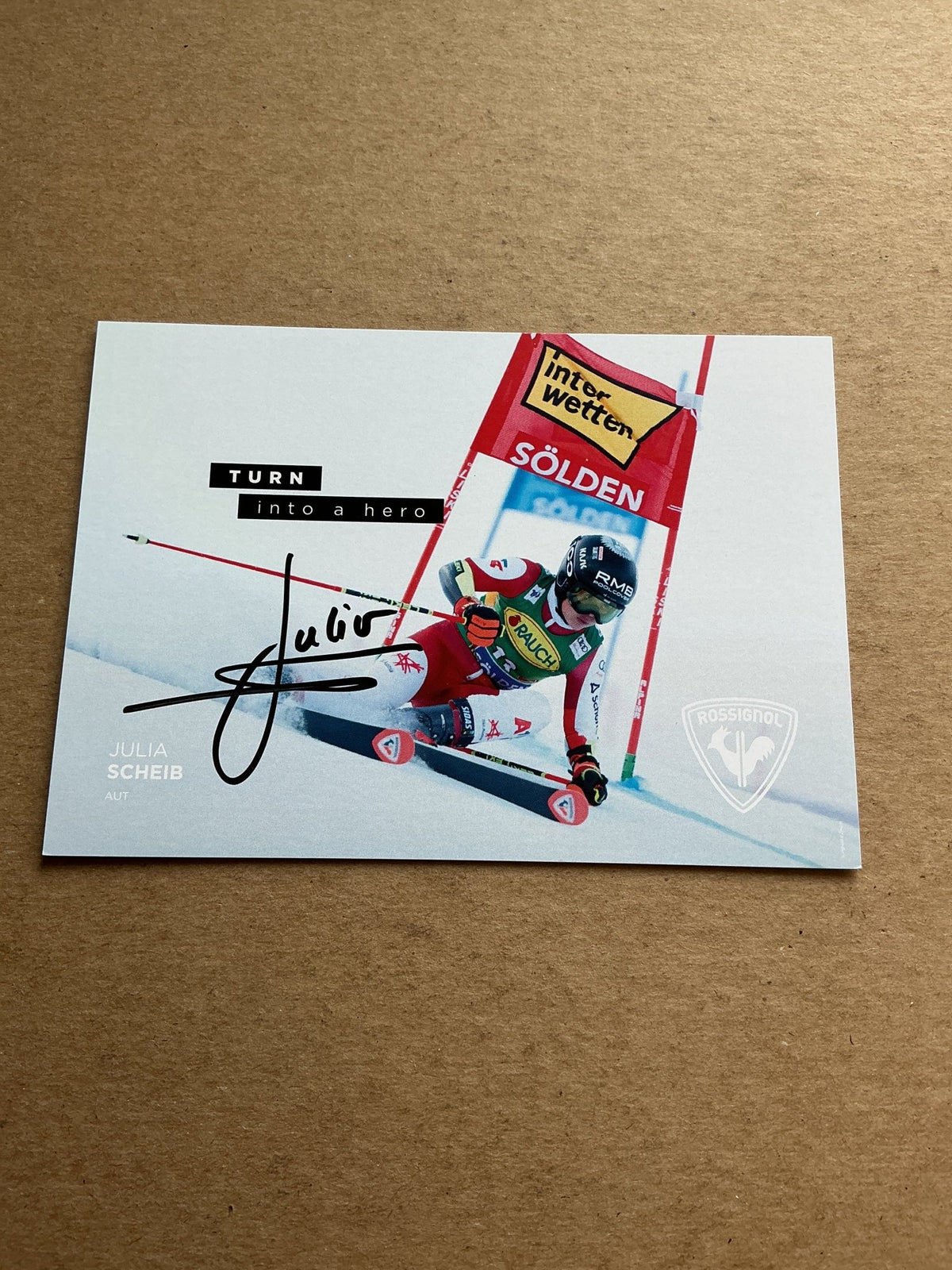 Julia Scheib, Austria 🇦🇹 Alpine Winter Sports 2024/25 hand signed - Autographs-World