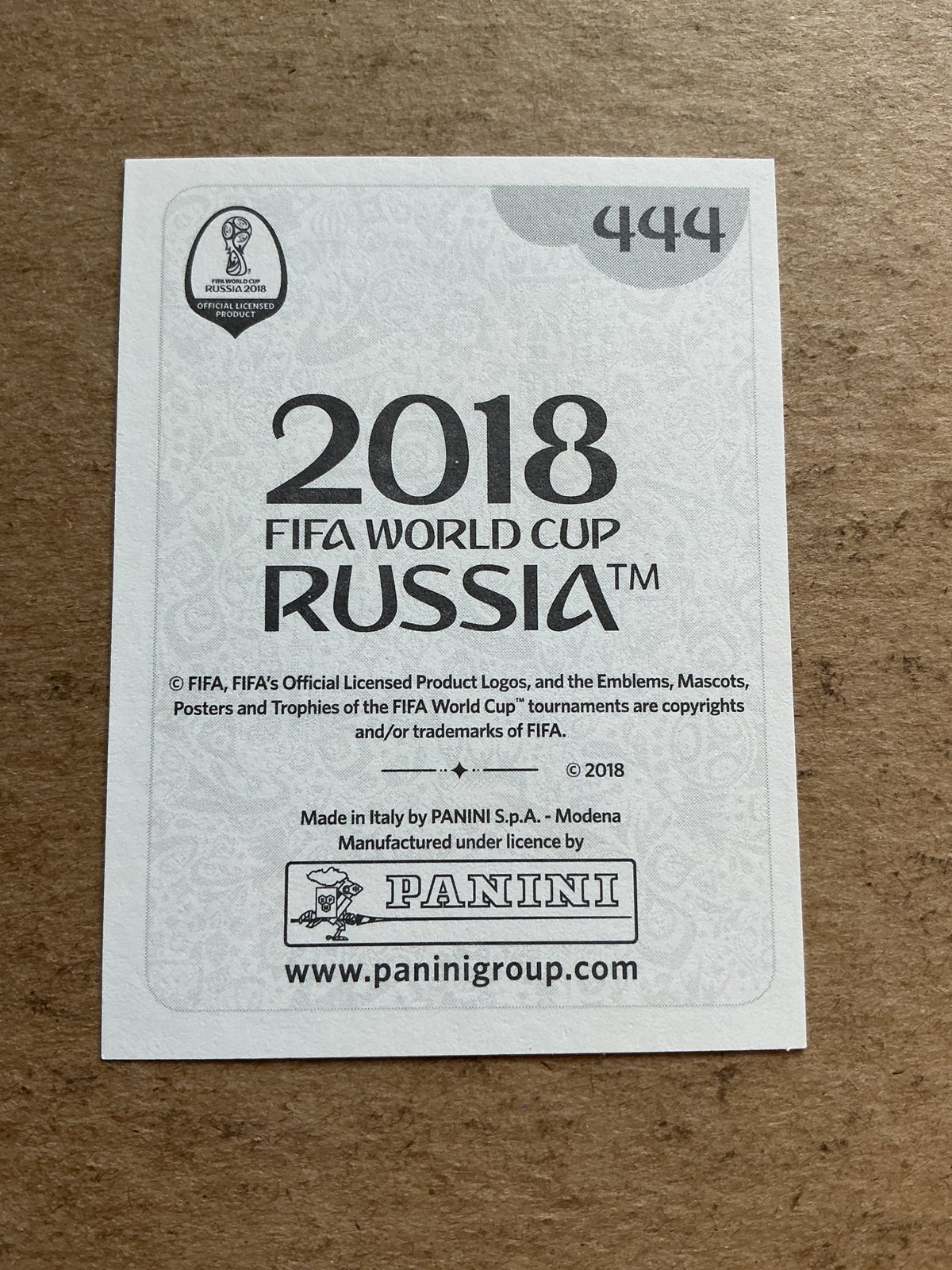 Julian Brandt, Germany 🇩🇪 FIFA World Cup 2018 Panini hand signed - Autographs-World