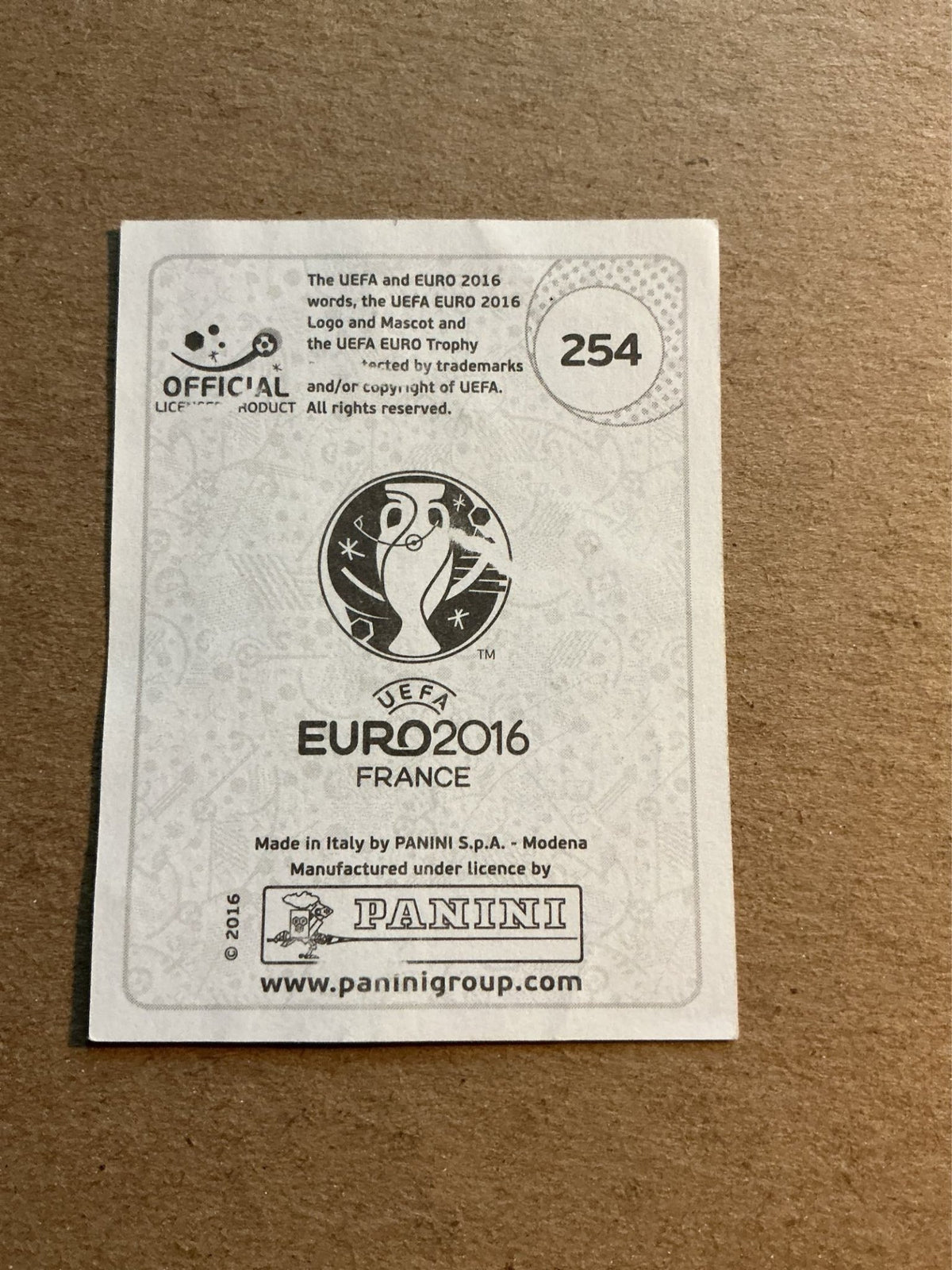 Julian Draxler, Germany 🇩🇪 UEFA Euro 2016 Panini hand signed - Autographs-World