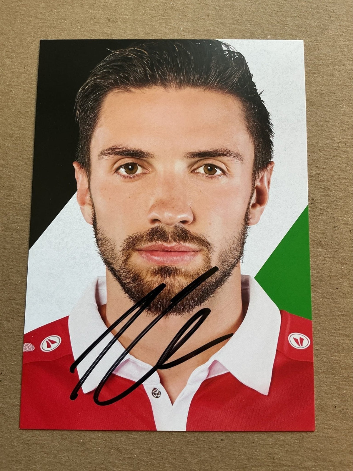 Julian Korb, Germany 🇩🇪 Hannover 96 2017/18 hand signed - Autographs-World